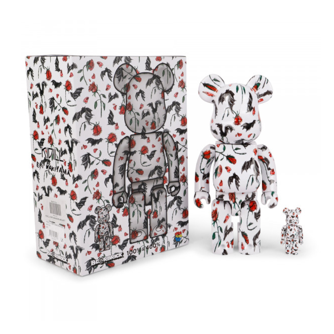 MEDICOM TOY - BE@RBRICK KIDILL × ERI WAKIYAMA White BE@RBRICK SERIES 50