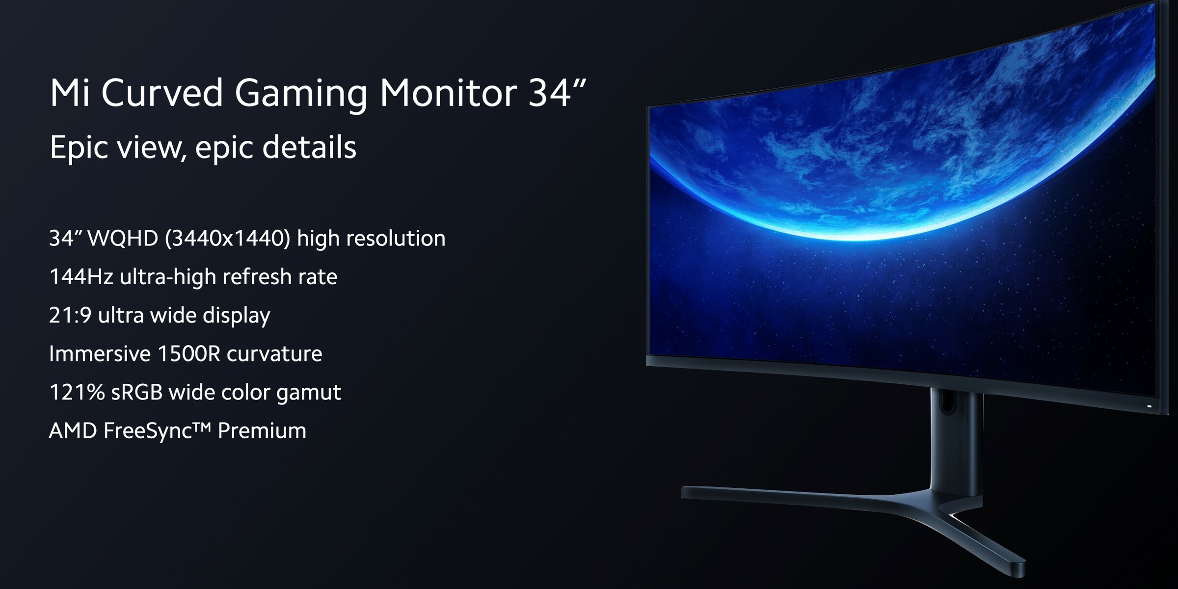 Xiaomi Gaming Monitor 34 — Xiaomi-note.ru