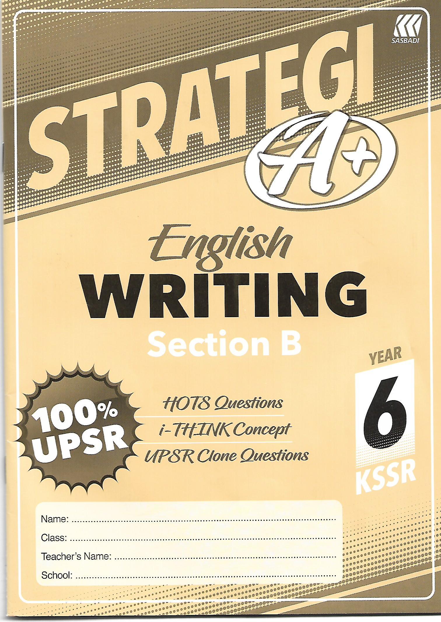 BUKU LATIHAN STRATEGI A+ TAHUN 6 (2020) – aneka.my