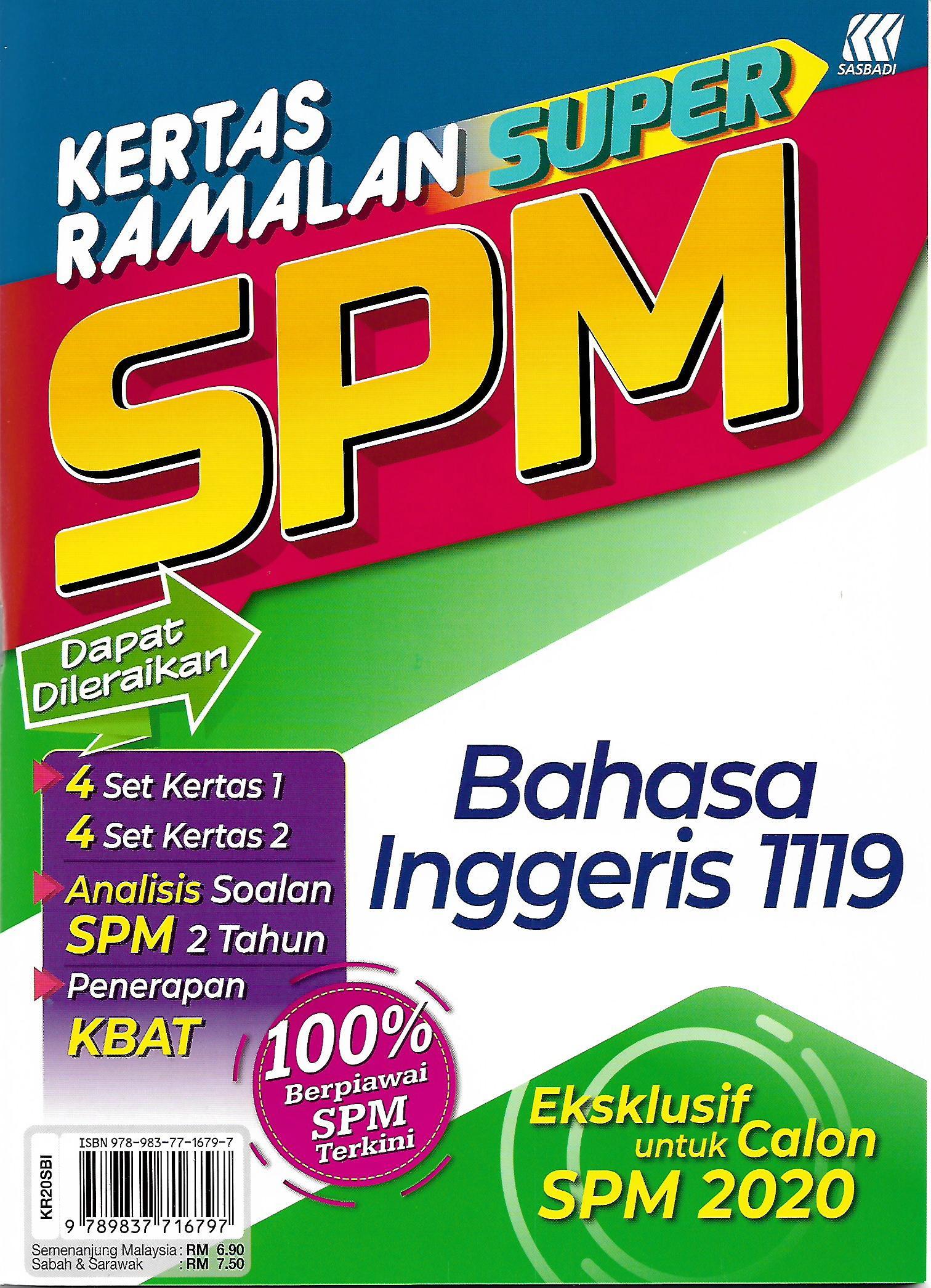 {ANEKA} KERTAS RAMALAN SUPER SPM 2020 SASBADI – aneka.my