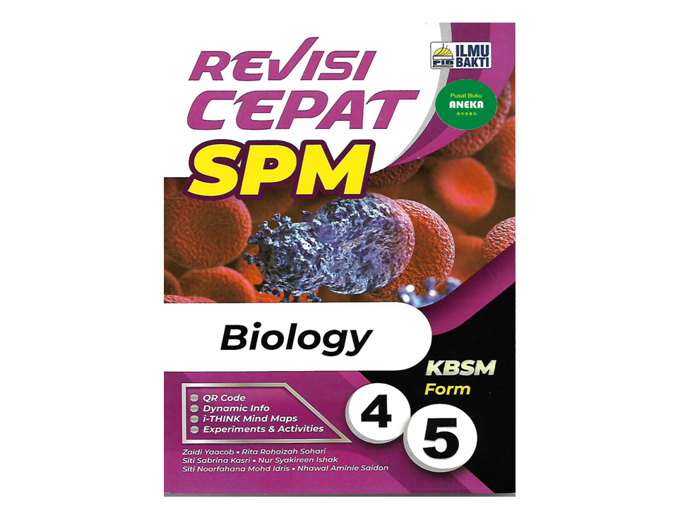 {ANEKA} REVISI CEPAT SPM BIOLOGY KBSM ILMU BAKTI – aneka.my