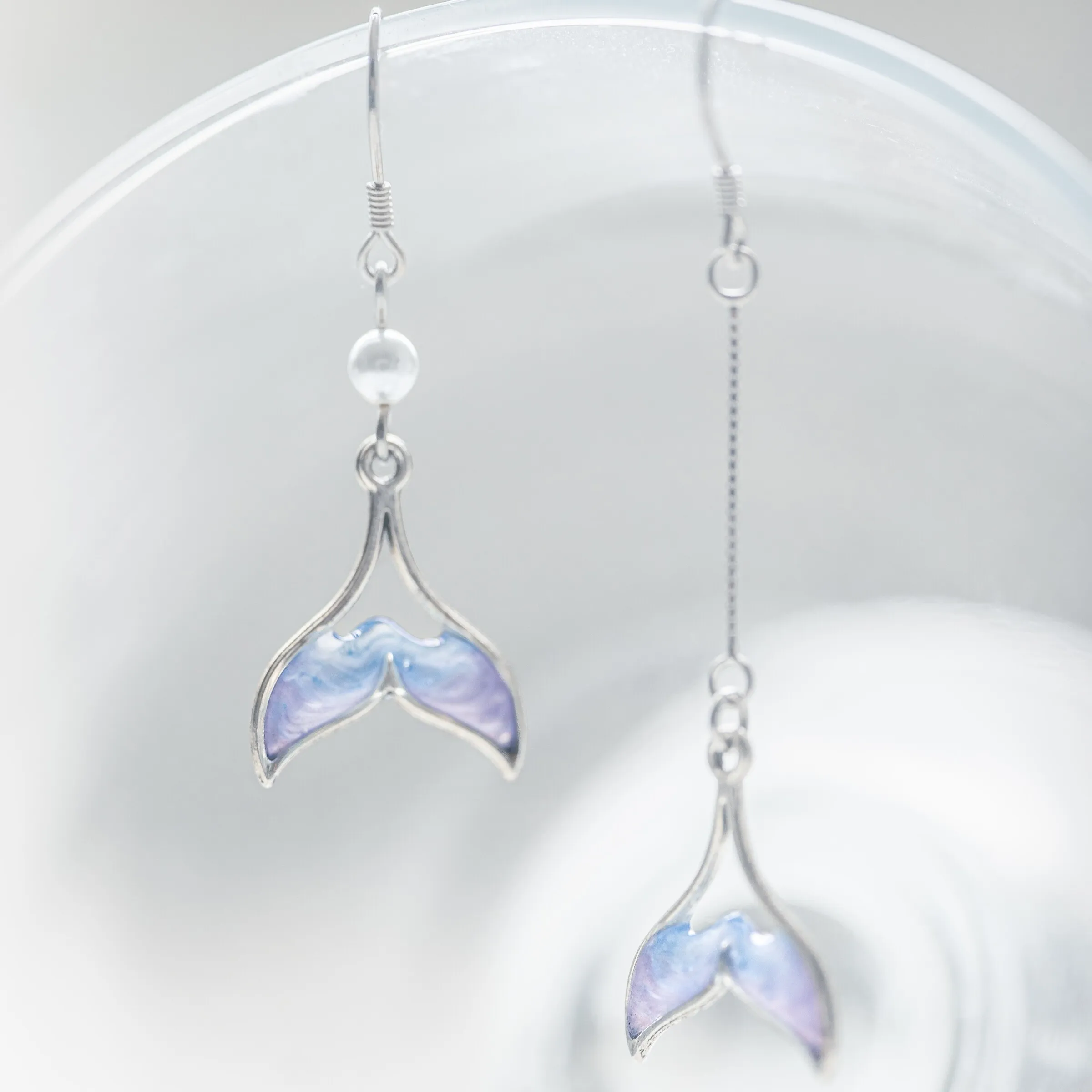 不對稱魚尾耳環02(正)