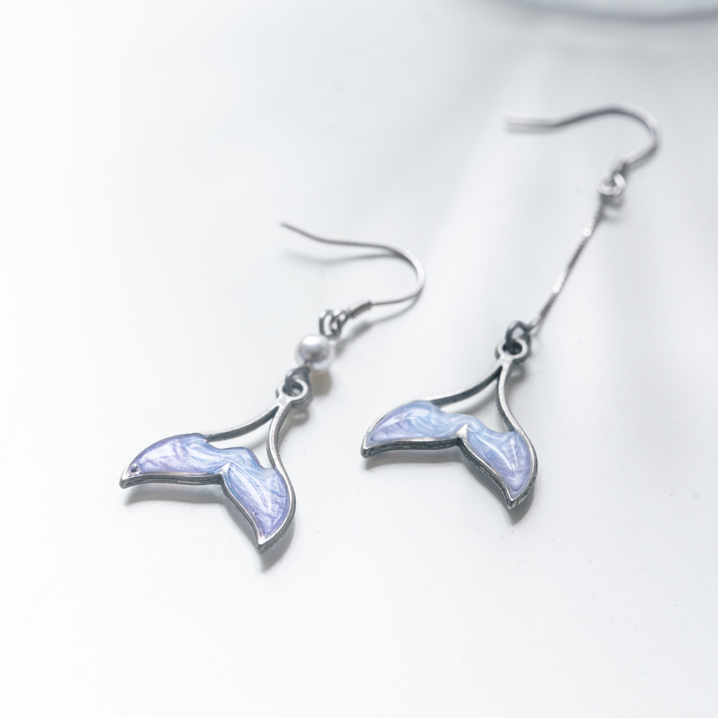 不對稱魚尾耳環03(正)