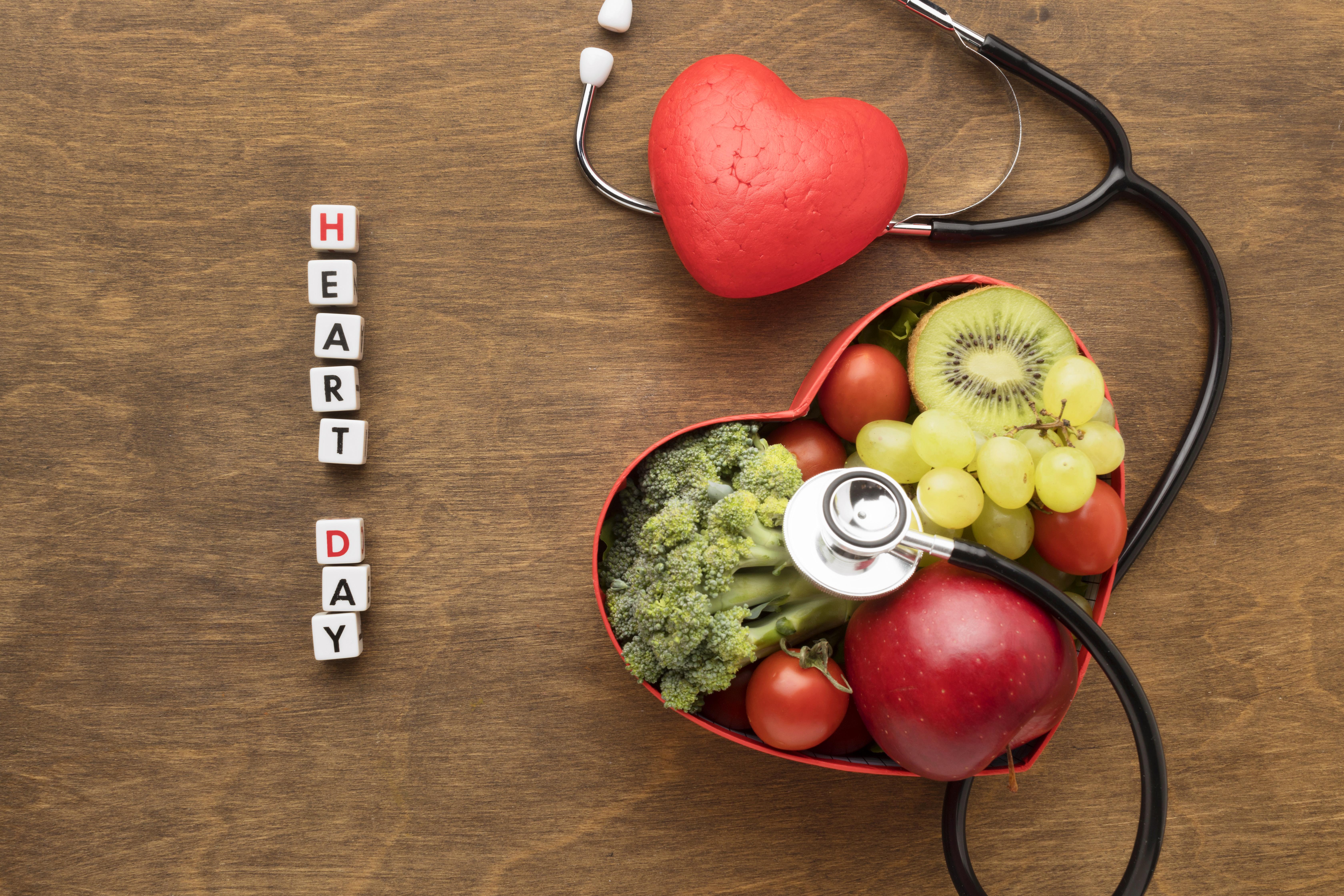world-heart-day-concept-with-healthy-food