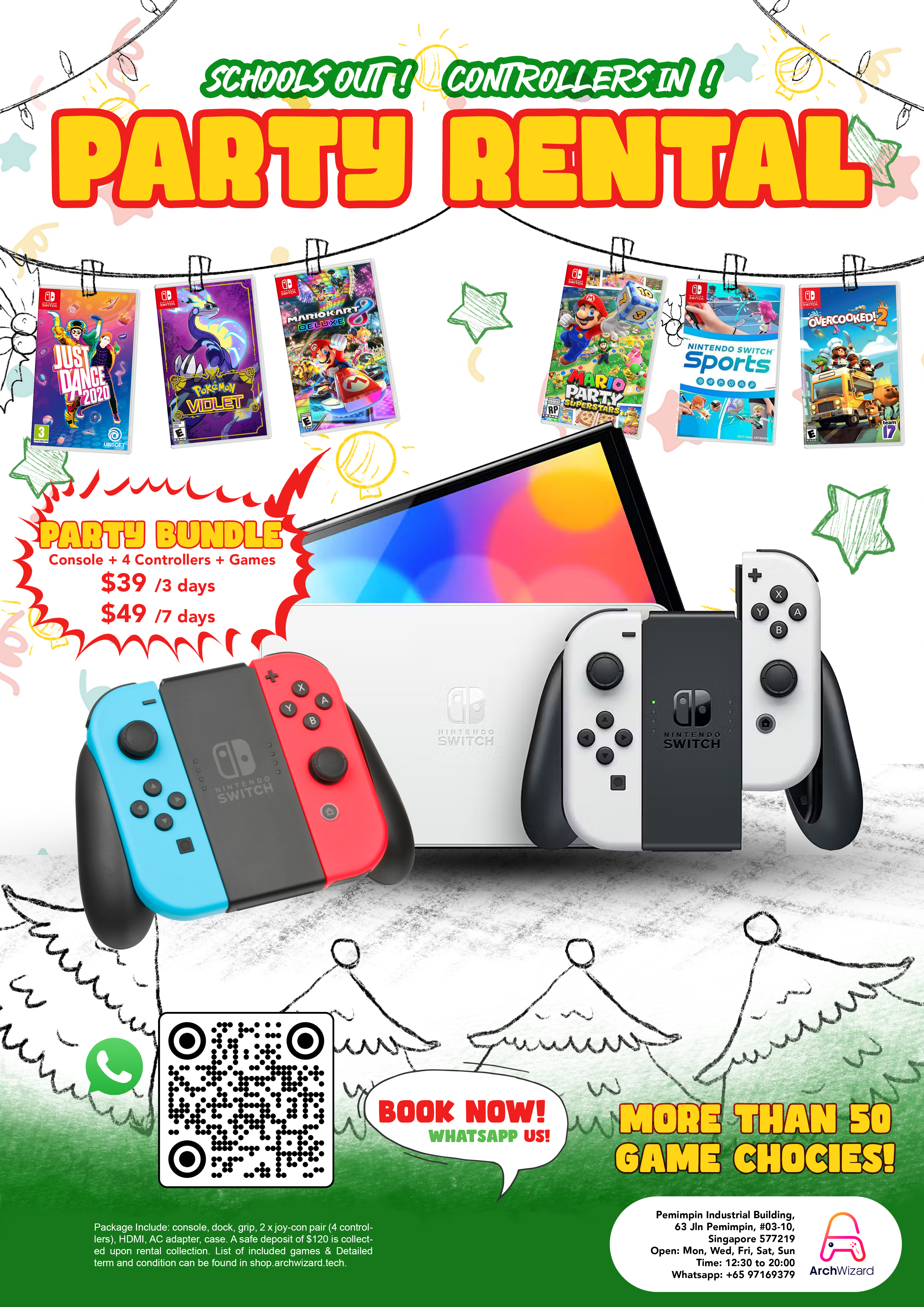 Rental 6a - Nintendo Switch