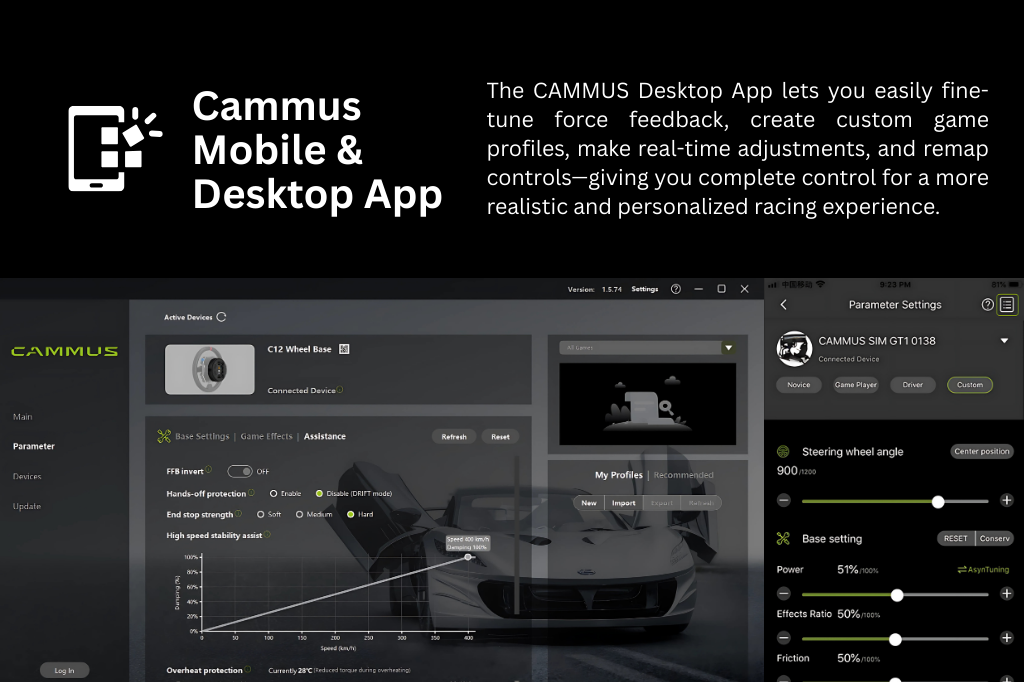 Cammus C12 Direct Drive 8