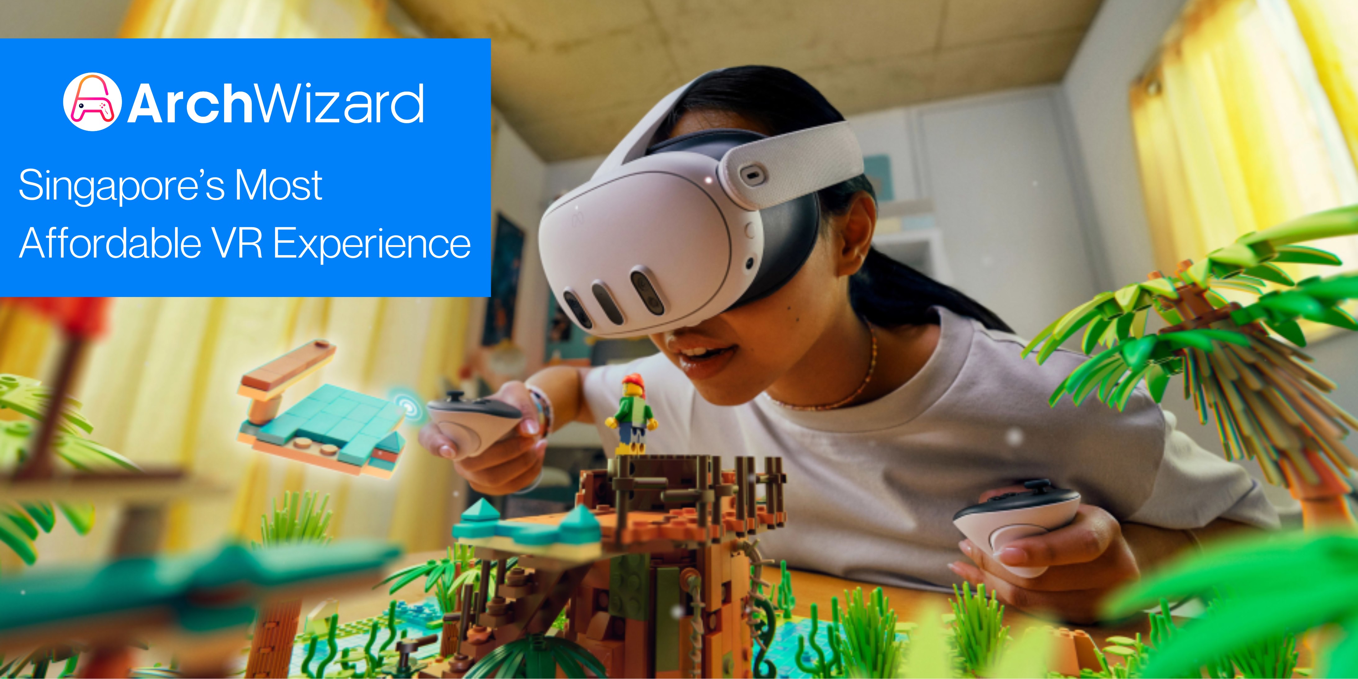 Meta Quest at ArchWizard VR – Singapore’s Most Affordable VR Experience