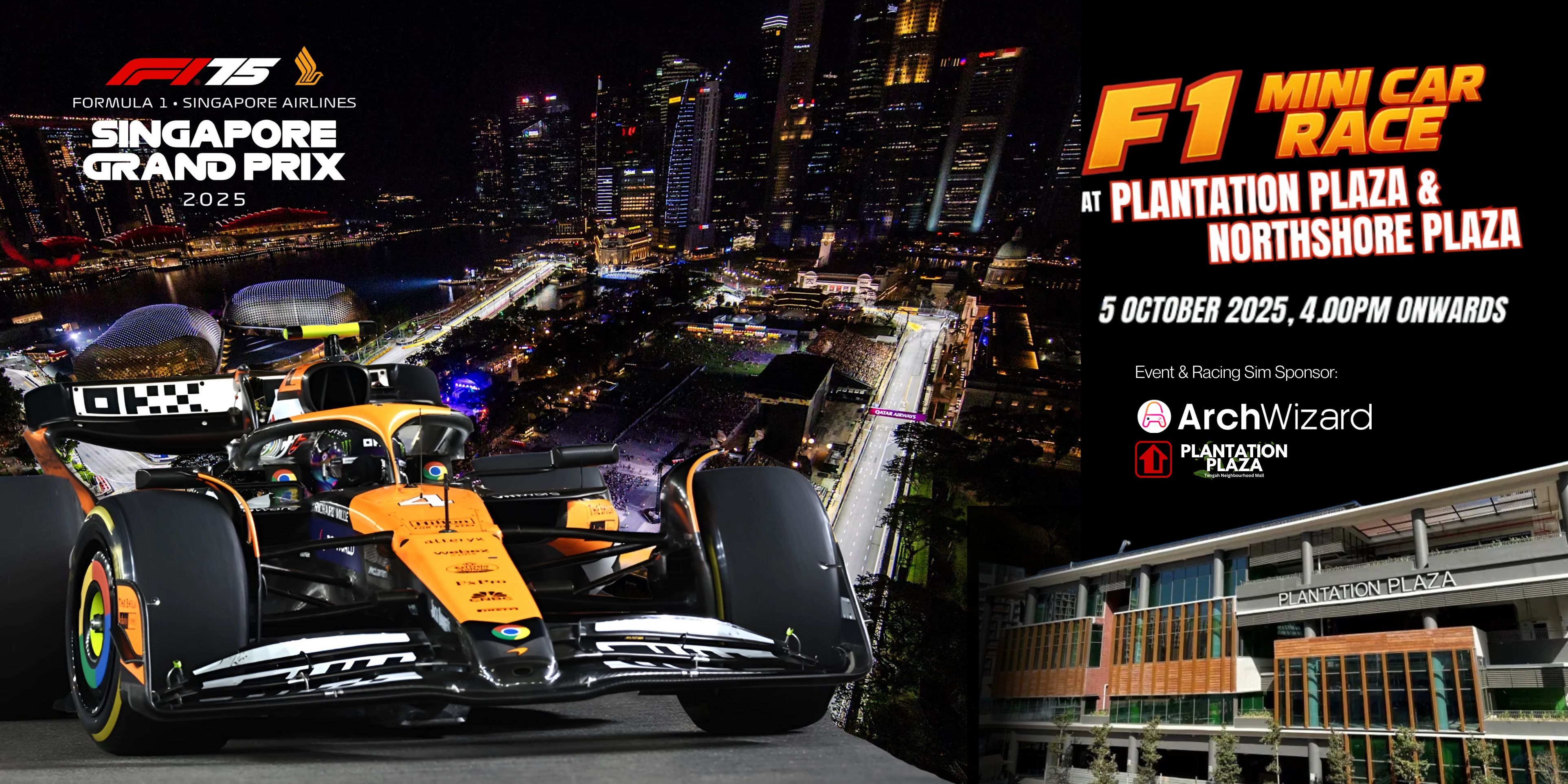 F1 Excitement Comes to Tengah: Games, Prizes and Exclusive Promotions at Plantation Plaza