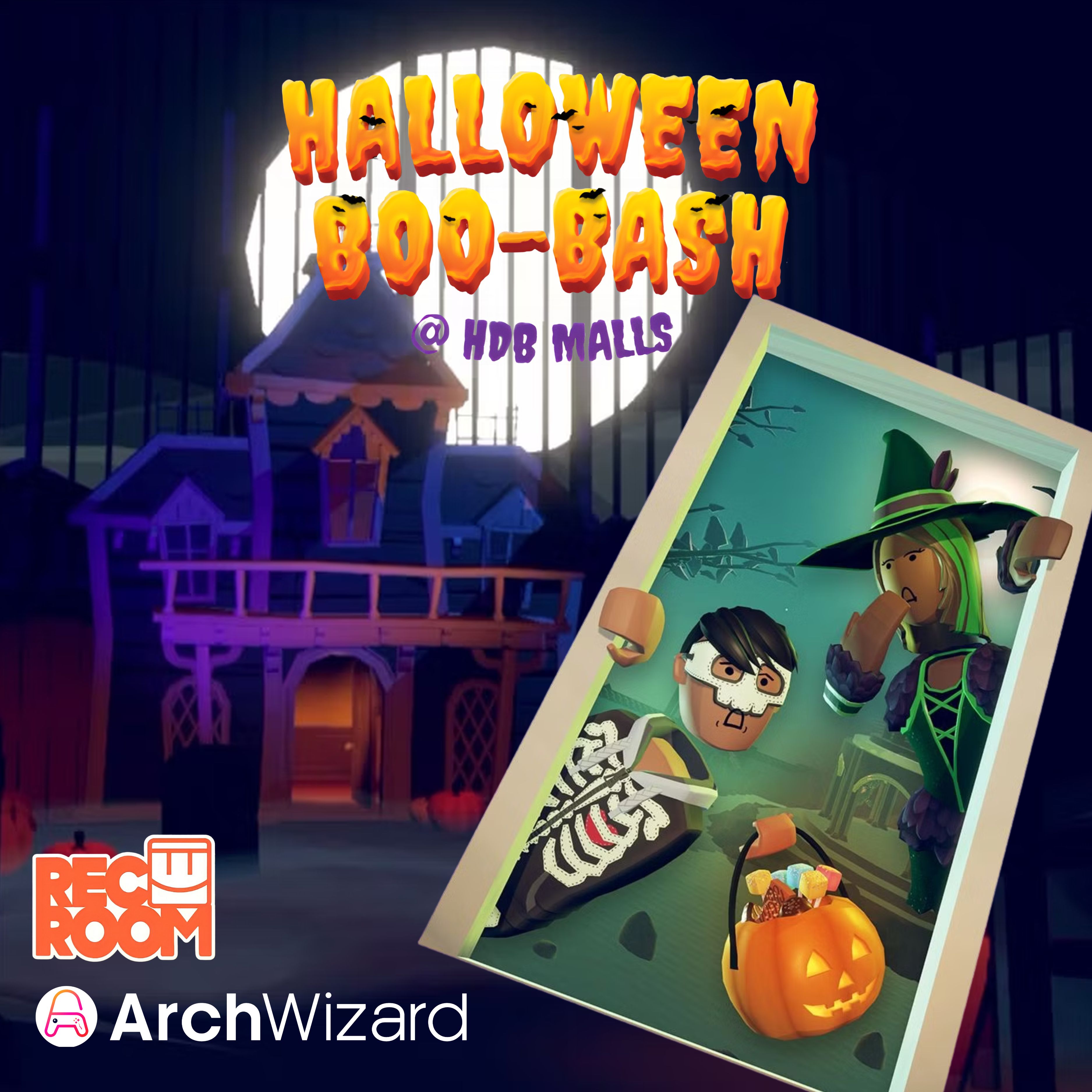 Halloween Boo-Bash @ Tengah | ArchWizard