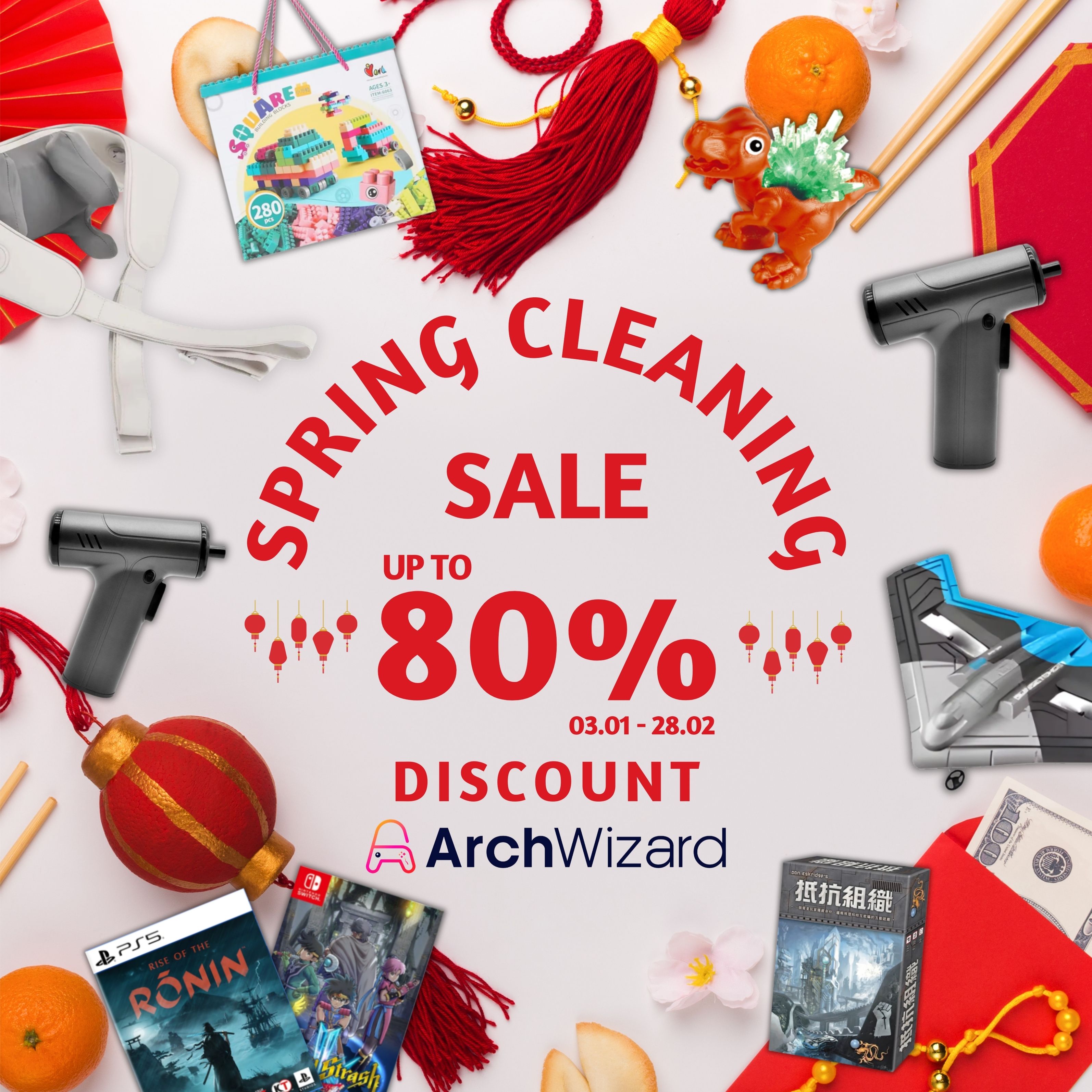 CNY Spring Cleaning Sale | ArchWizard
