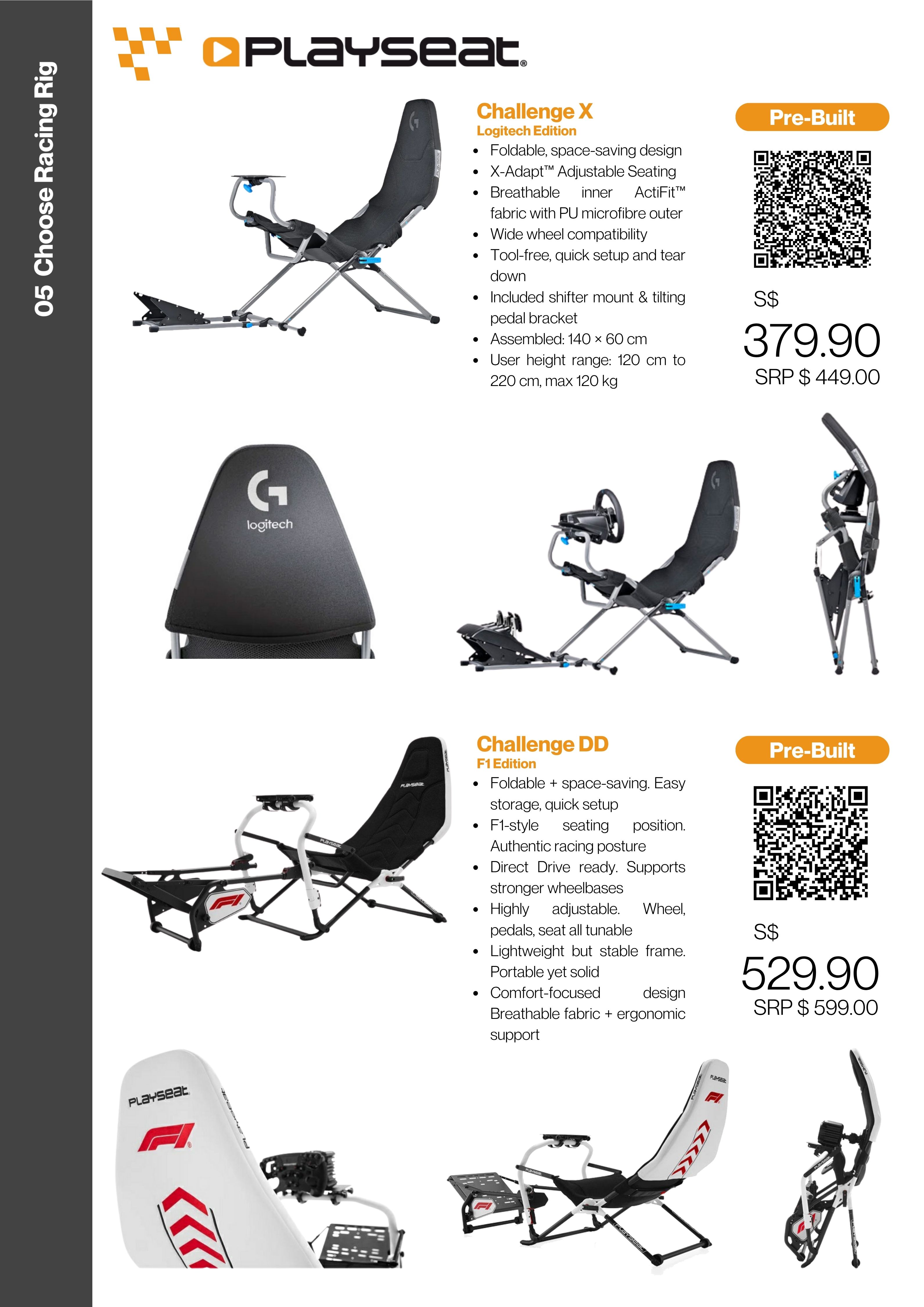 ArchWizard Racing Simulator Purchase Guide Menu (13)