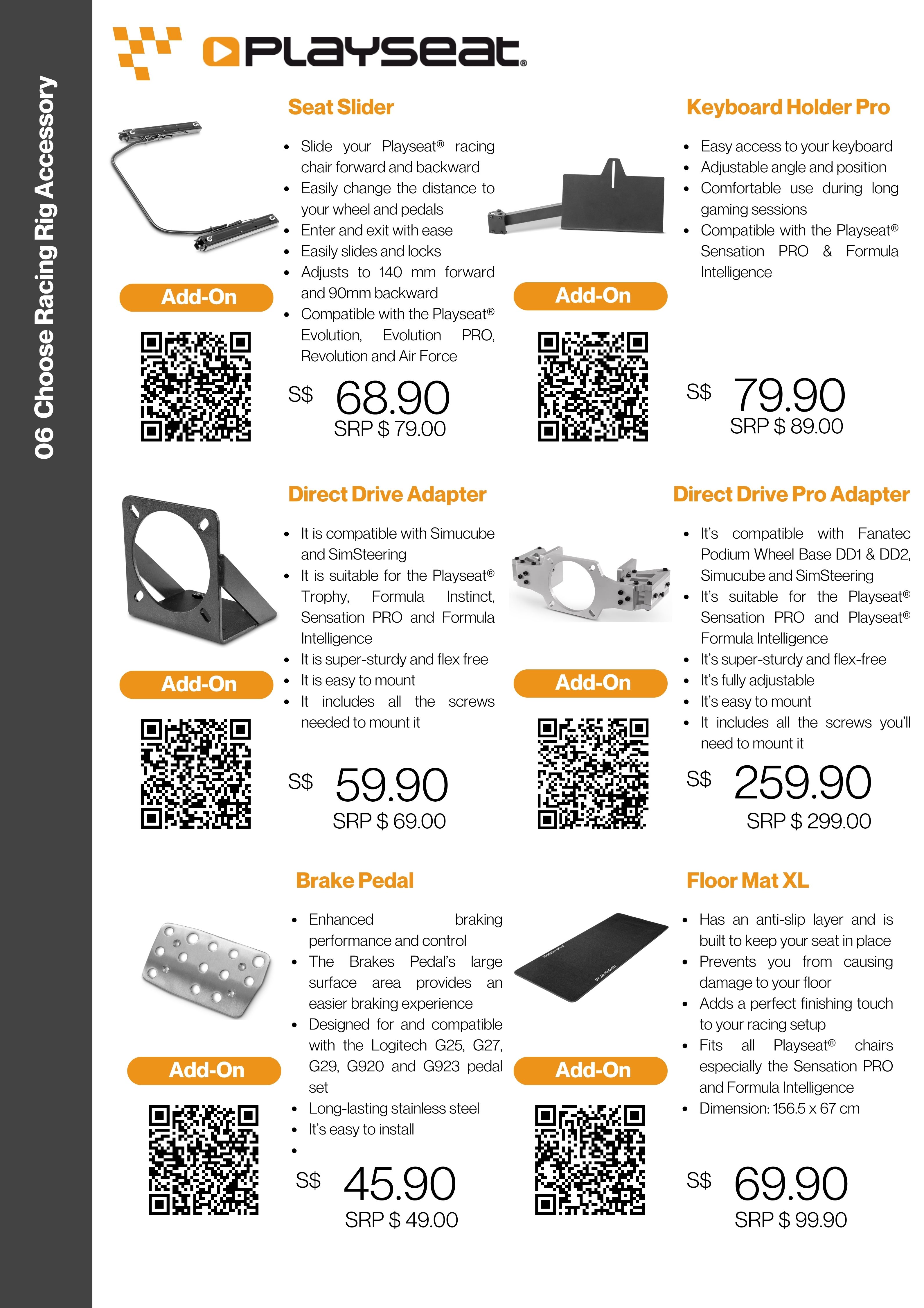 ArchWizard Racing Simulator Purchase Guide Menu (17)