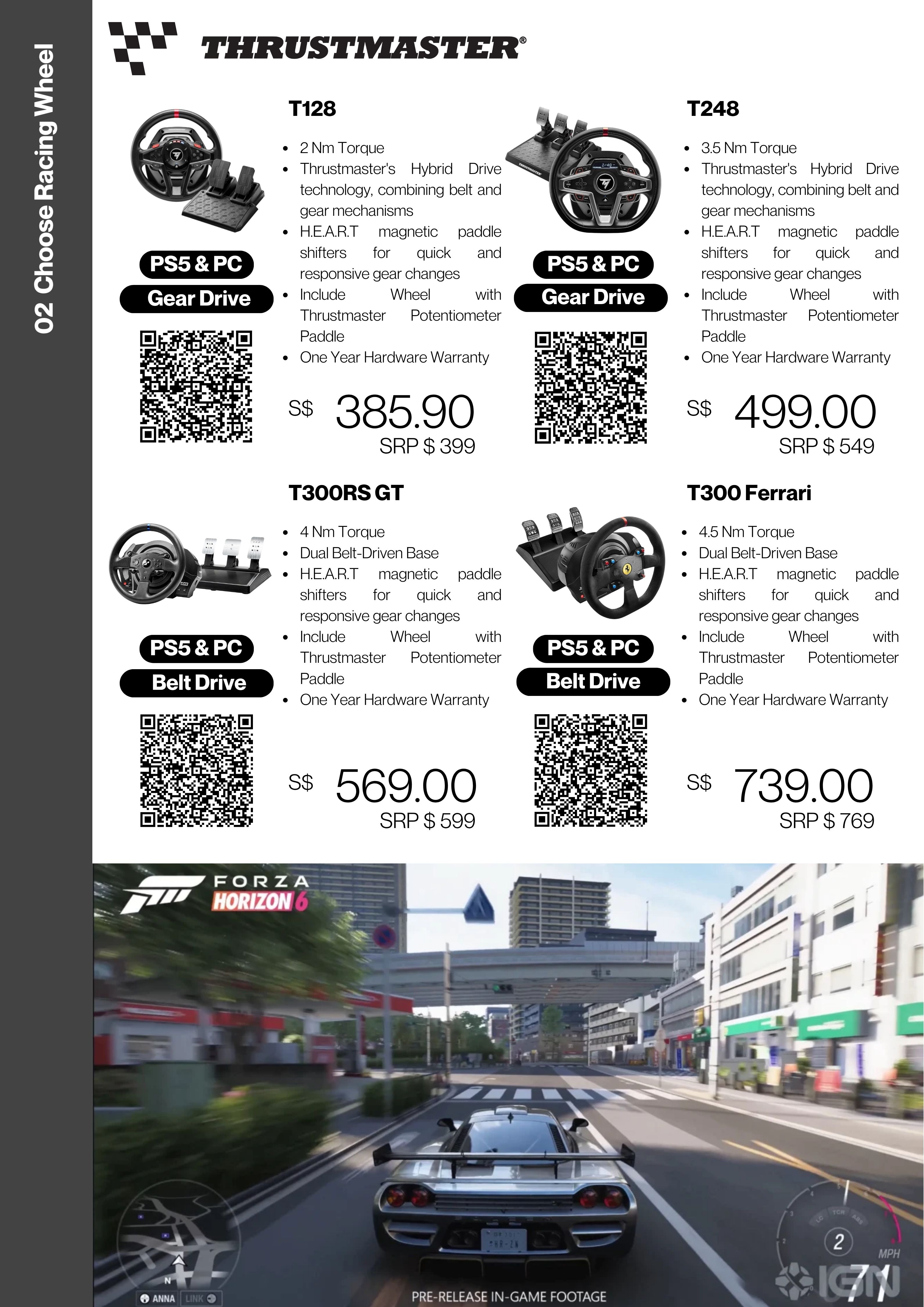 ArchWizard Racing Simulator Purchase Guide Menu (6)