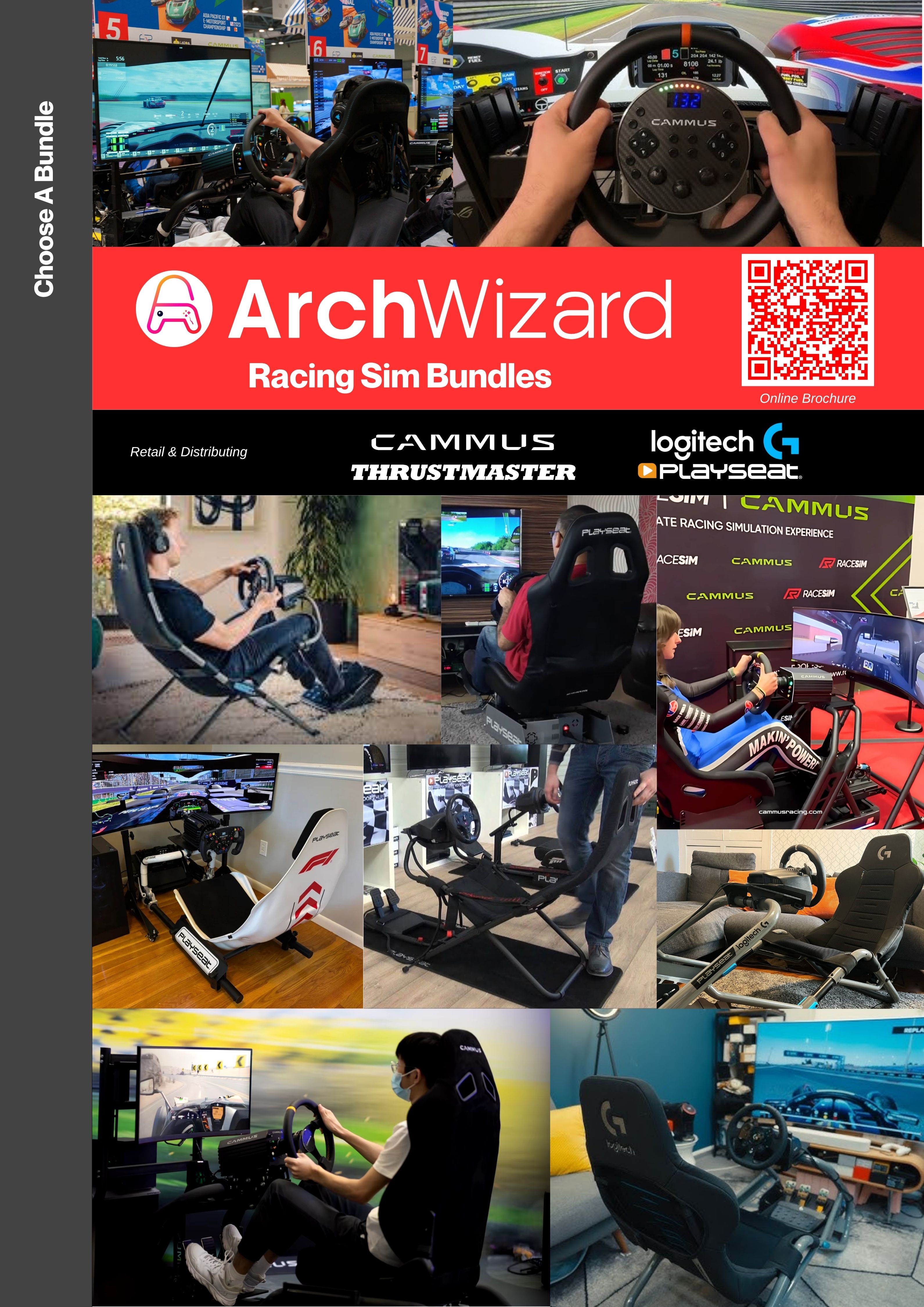 ArchWizard Racing Simulator Purchase Guide Menu (2)