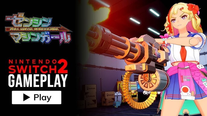 Nintendo Switch 2-Full Metal Schoolgirl-gameplay 1