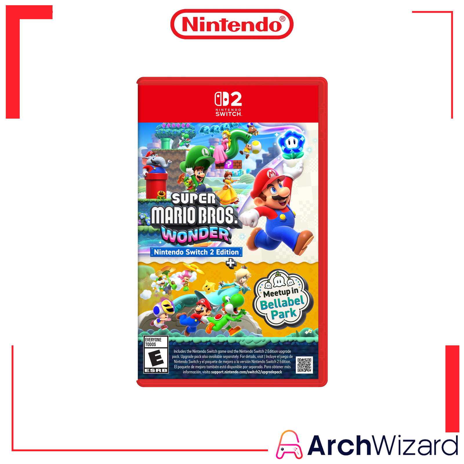 Cover Image_NS2_Super Mario Bros Wonder + Meetup in Bellabel Park_2_Edition2