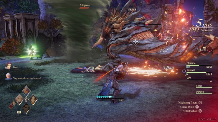 Nintendo Switch 2-Tales of ARISE Beyond the Dawn Edition-gameplay 7