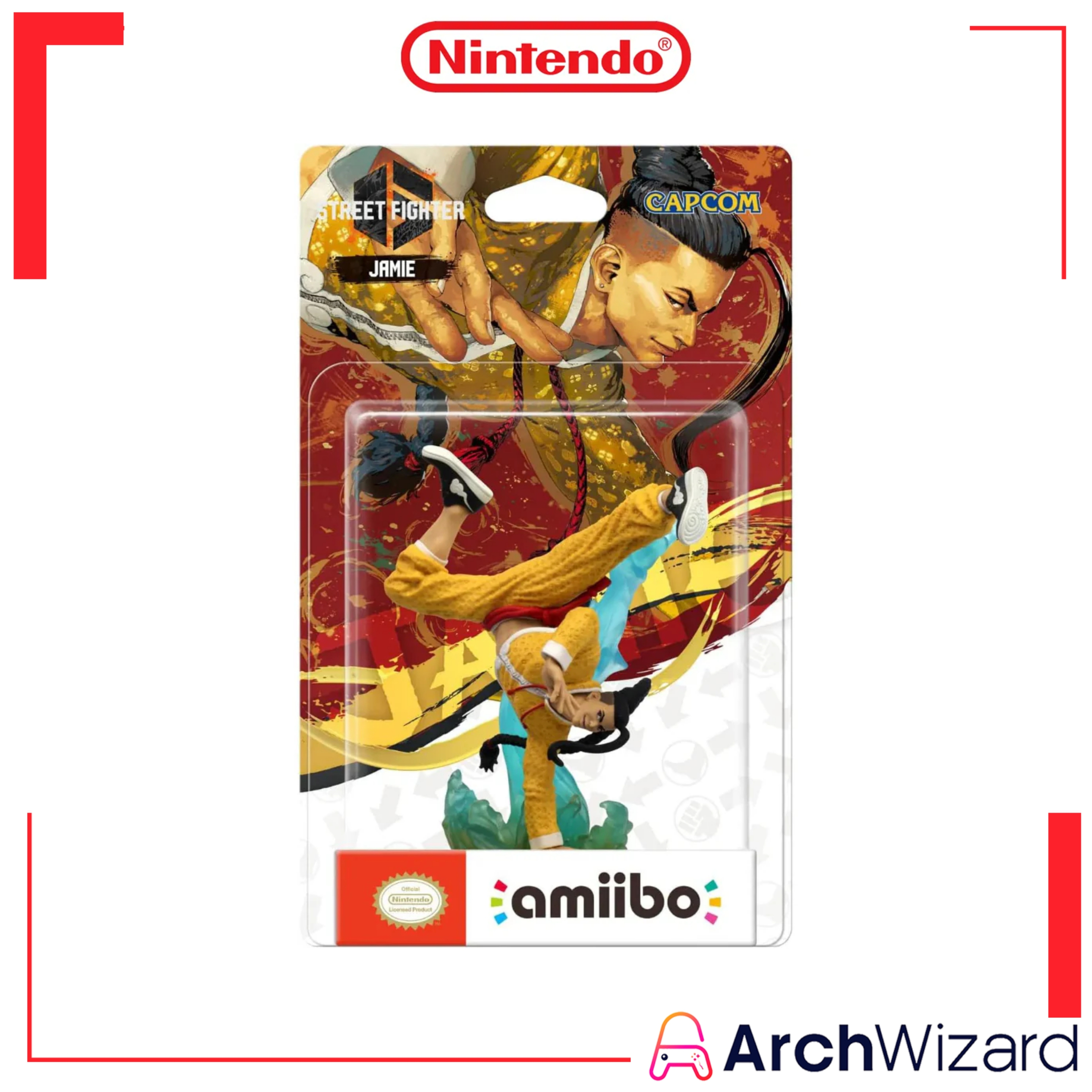 Nintendo Amiibo Jamie Street Fighter 6 Series