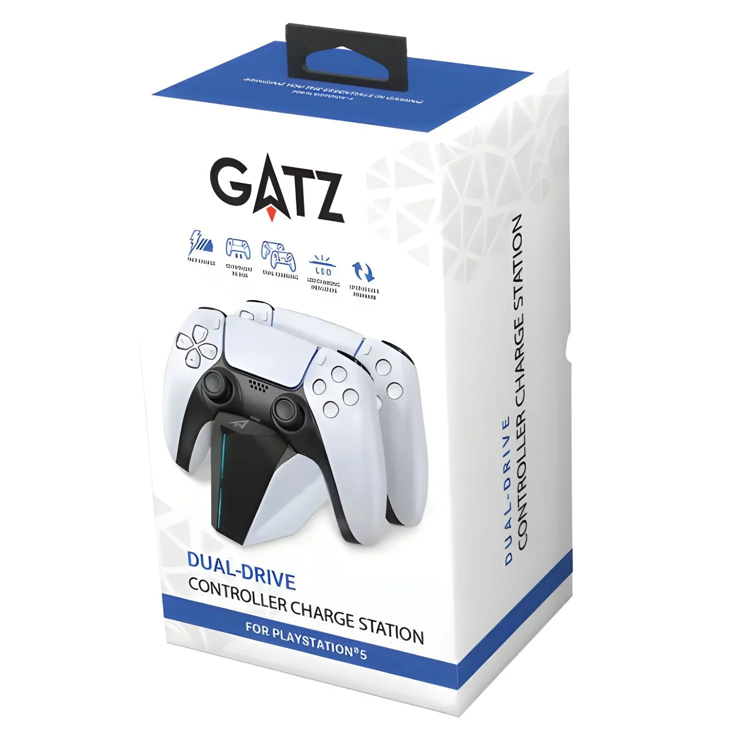 Gatz DualSense Wireless Controller Charging Dock Dual D (1)