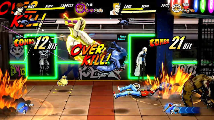 Nintendo Switch 2-Rushing Beat X Return Of Brawl-gameplay