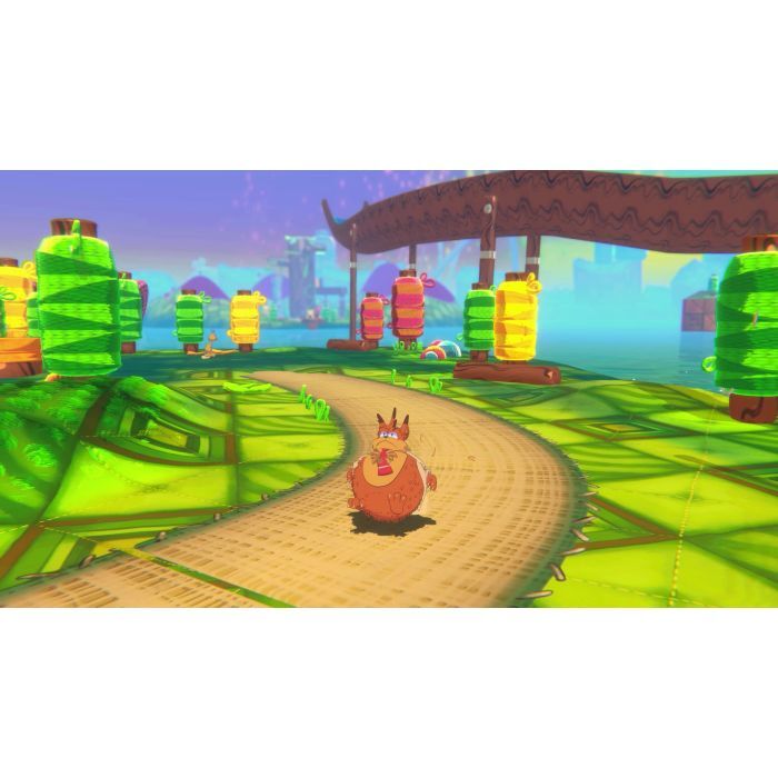 Nintendo Switch-Bubsy 4D Pawsome Edition-gameplay 4