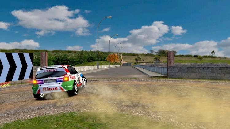 Nintendo Switch-Old School Rally-gameplay 6