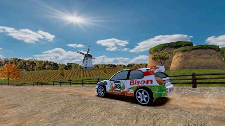 Nintendo Switch-Old School Rally-gameplay 2