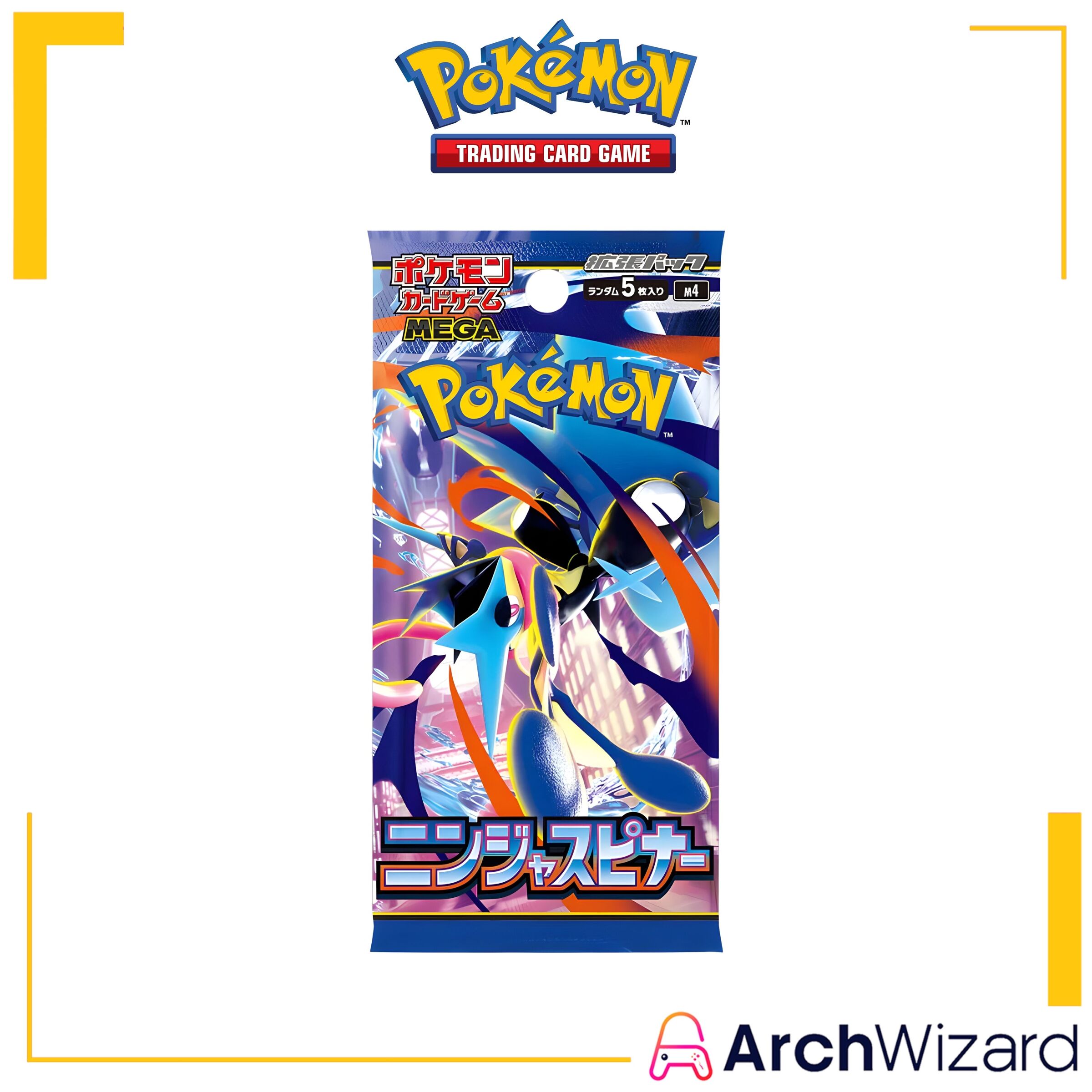 TCG Pokemon Mega M4 Ninja Spinner Booster Pack JPNBN (30 packs) (1)