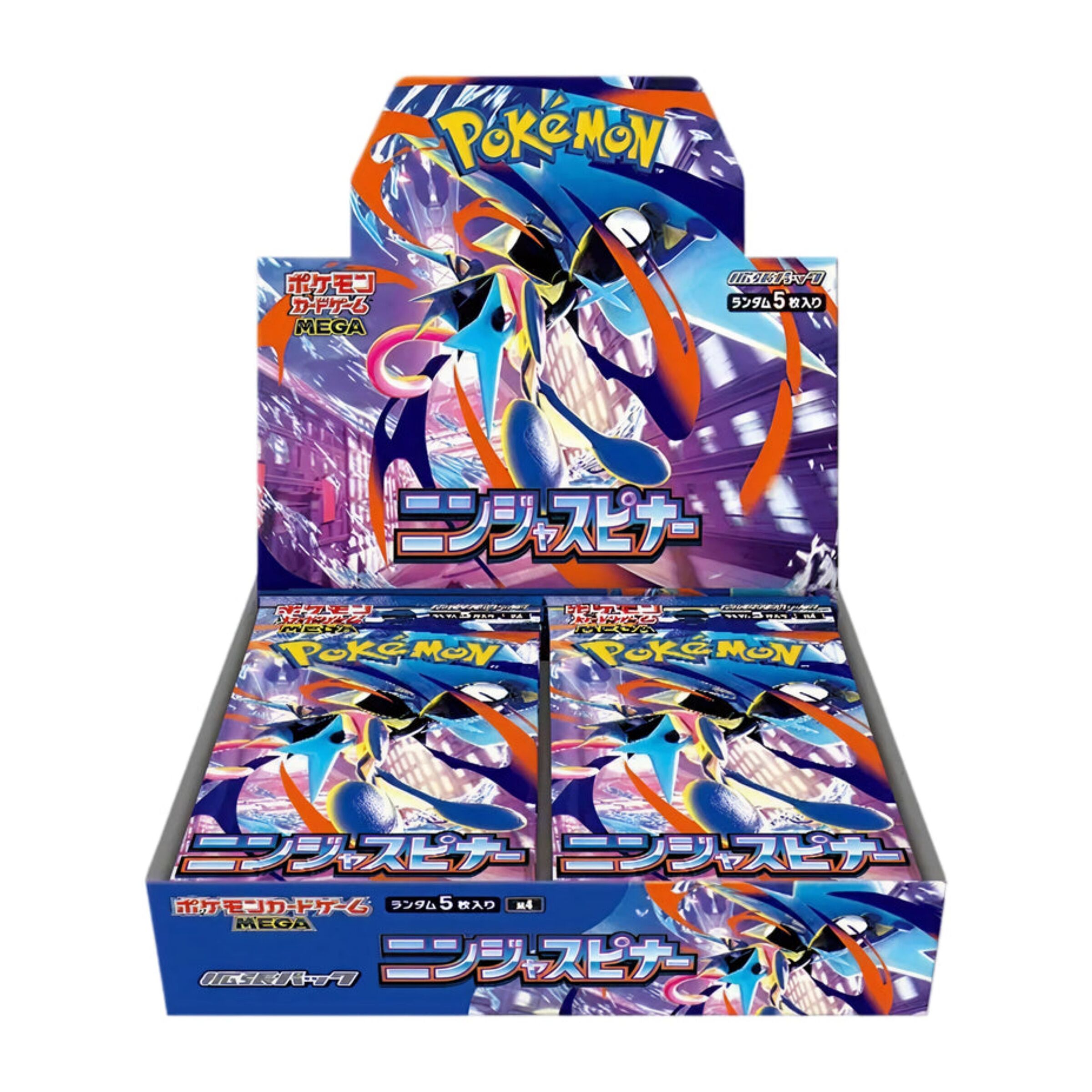 TCG Pokemon Mega M4 Ninja Spinner Booster Pack JPNBN (30 packs) (2)