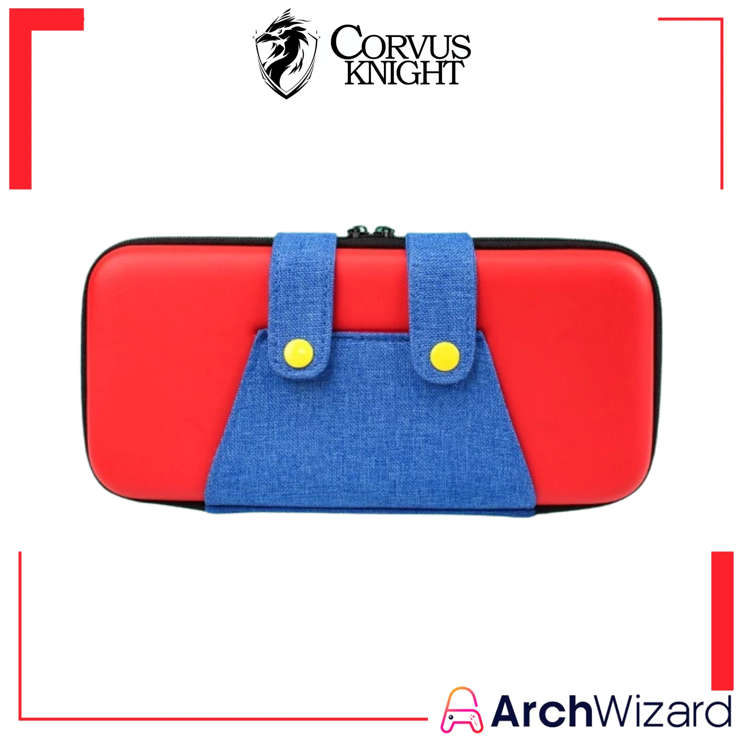 CorvusKnight Carrying Case Mario Edition for NS2 (Nintendo Switch 2 Accessory) (1)