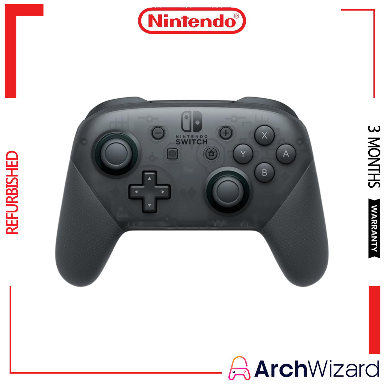 Nintendo Switch Pro Controller Standard Refurbished