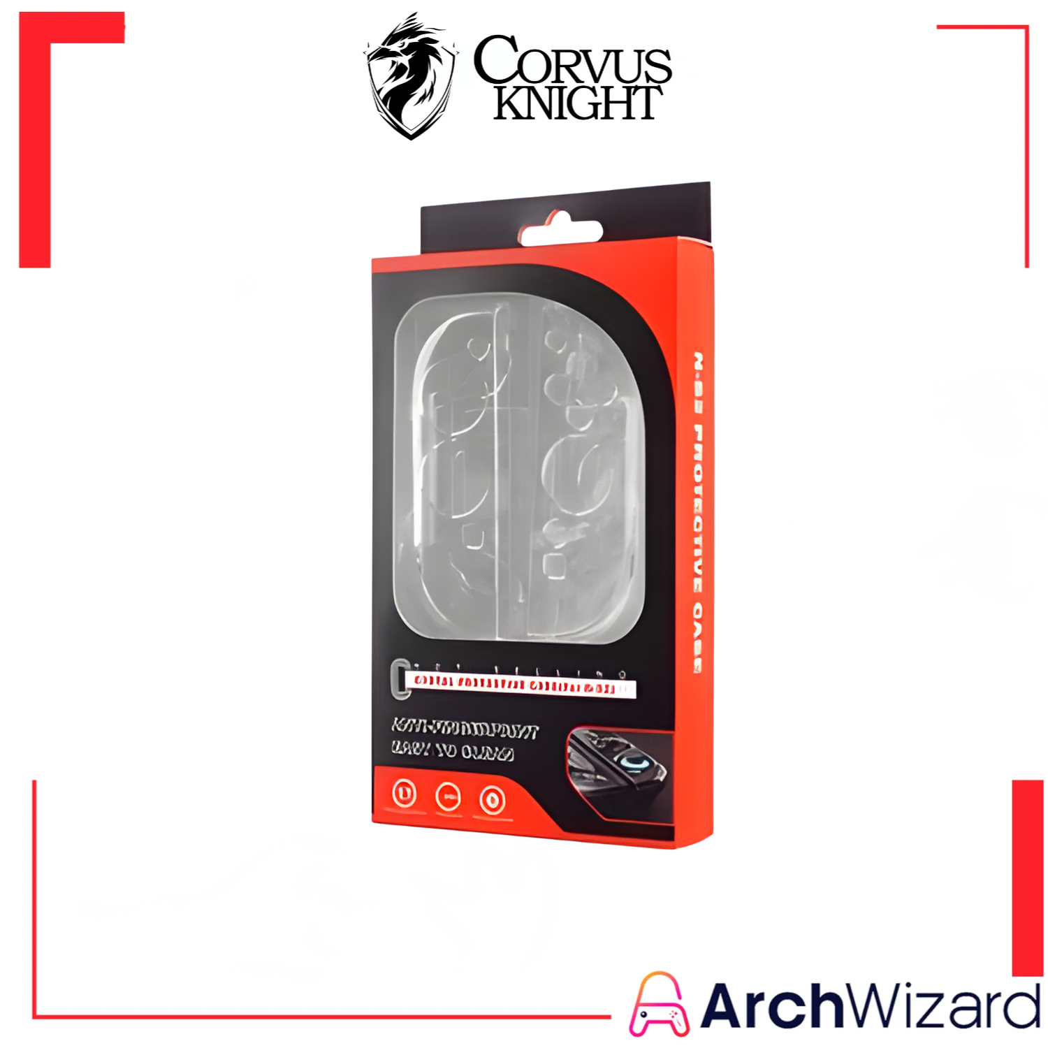 Corvus Knight TPU Soft Shell for NS2 (Nintendo Switch 2 Accessory) (4)