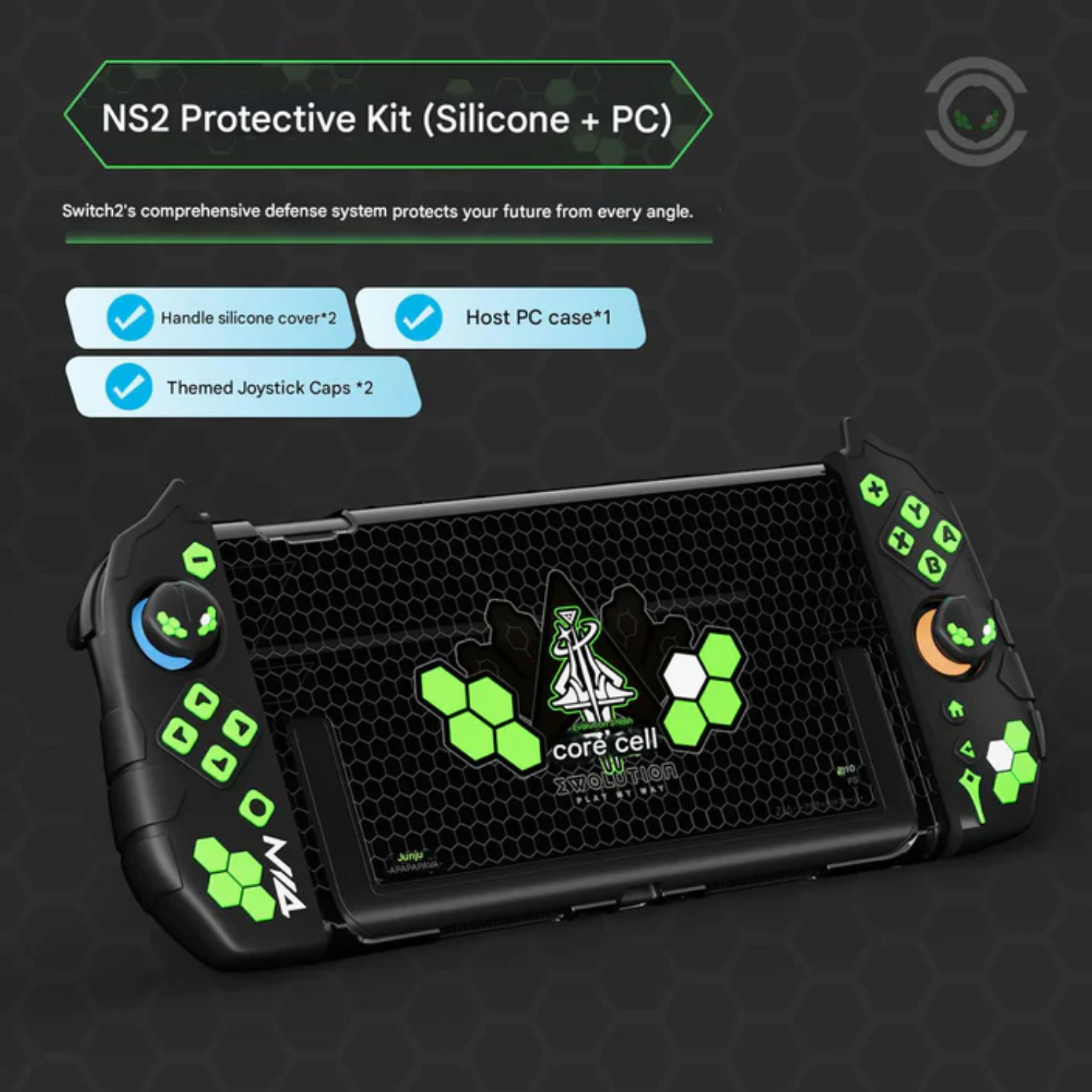 IINE Silicone Case Pokemon Legend Z-A Theme for NS2 (Nintendo Switch 2 Accessory) (1)