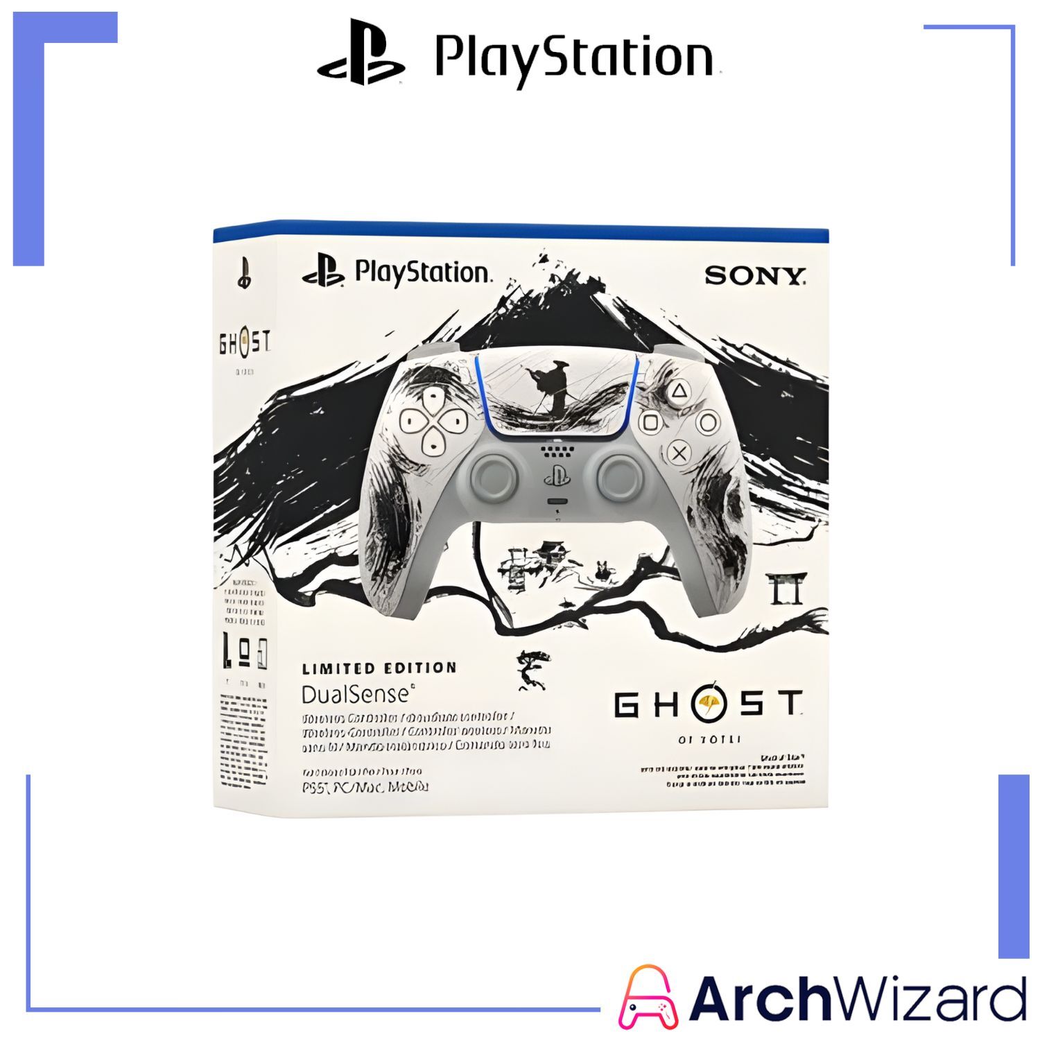 PlayStation 5 DualSense Wireless Controller Ghost of Yotei Black Limited for (