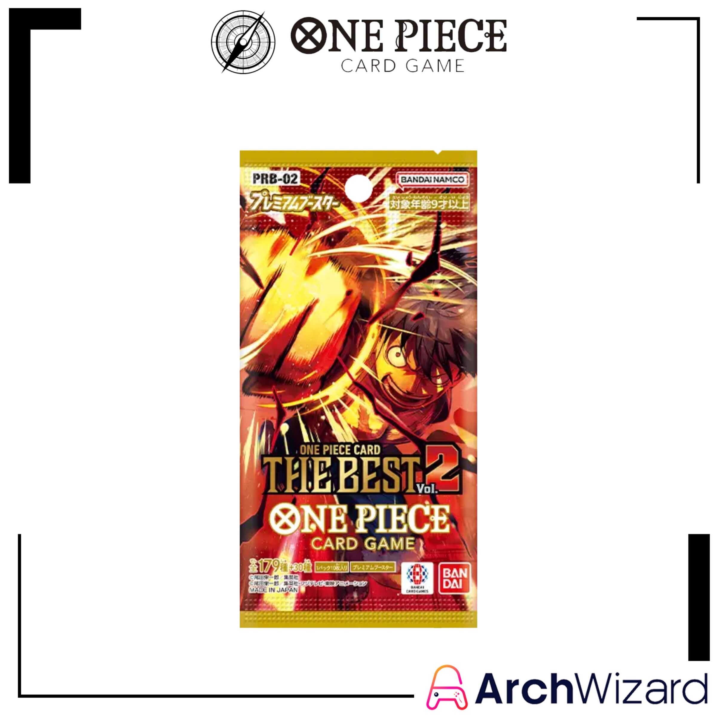 Trading Card Game TCG One Piece Card Game Premium Booster The Best Vol.2 2801 (1)
