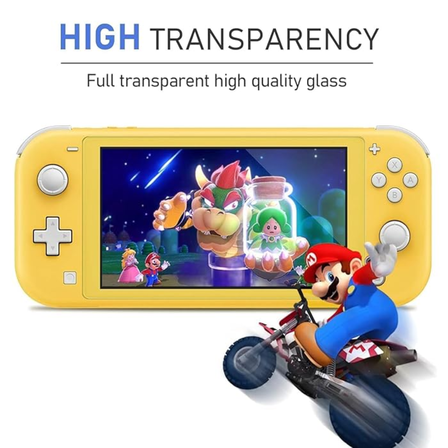 Corvus Knight Tempered Glass Screen Protector for NS1 Lite (Nintendo Swi ( (6)
