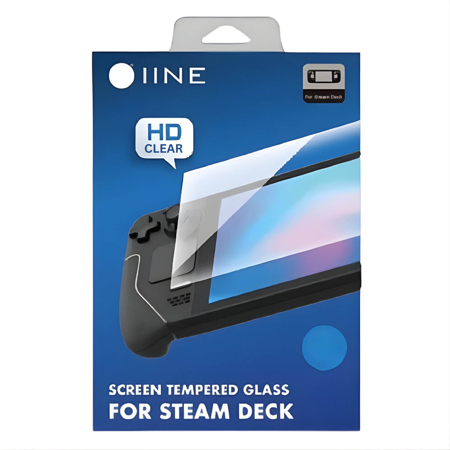 IINE Screen Tempered Glass for Steam Deck (Steam Deck Accessory) (2)