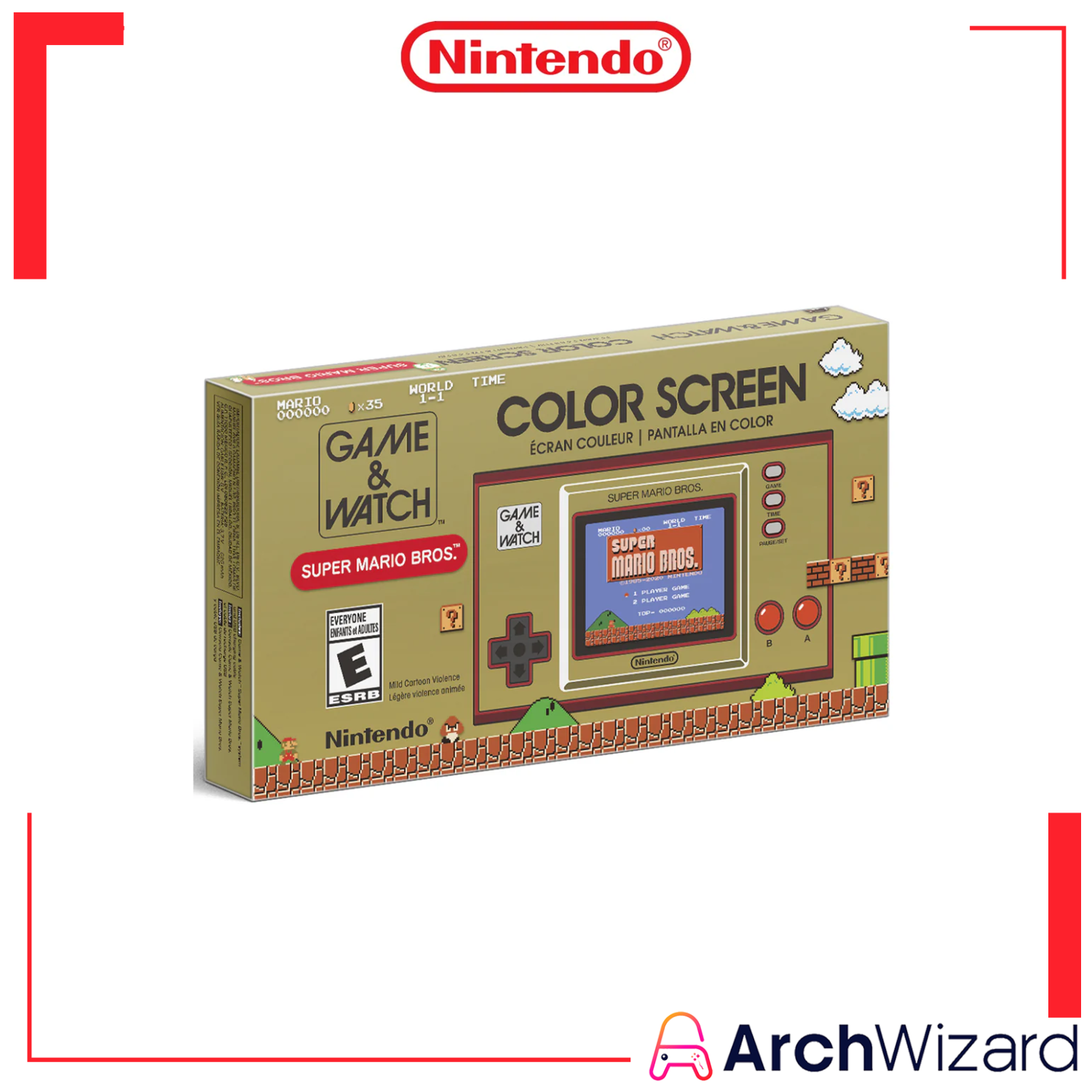 Nintendo Game & Watch Super Mario Bros (Nintendo Switch Accessory) Cover