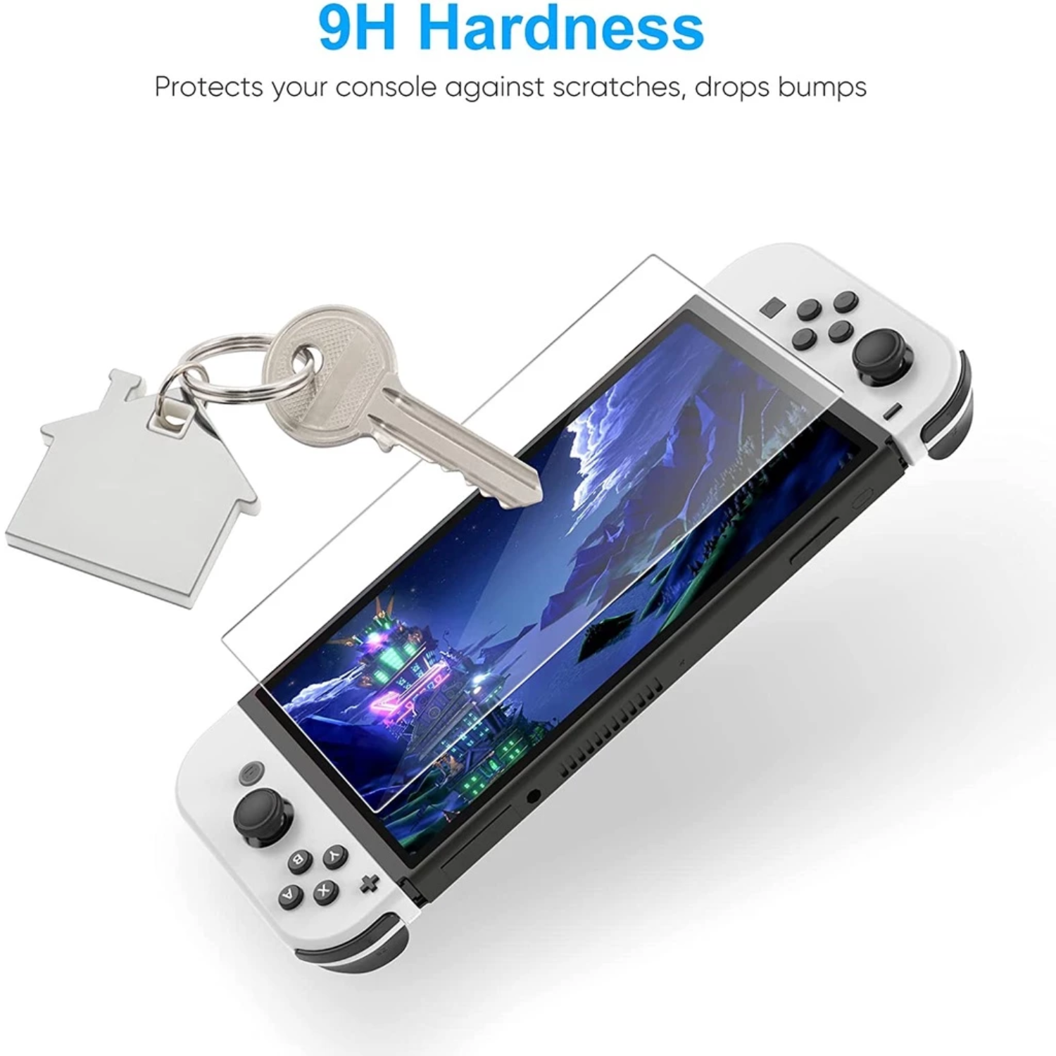 Corvus Knight Tempered Glass Screen Protector 1 for NS1 OLED (Nintendo ( (6)