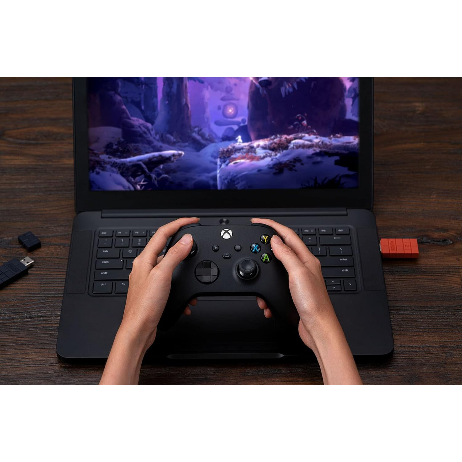 8Bitdo USB Wireless Adapter for NS1, NS2 & PC (Controller) (8)