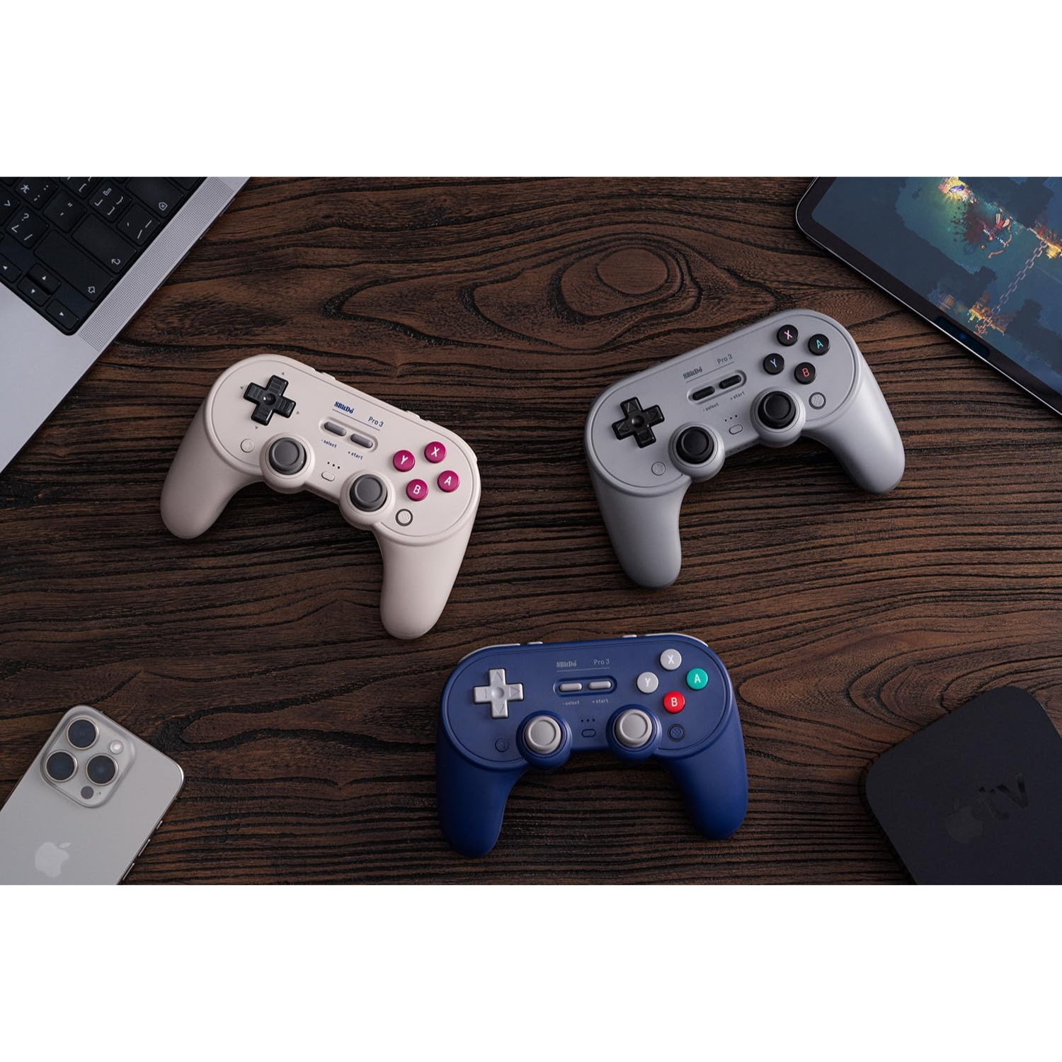 8Bitdo Pro 3 Bluetooth Gamepad for NS1, NS2 & PC (Controller) (9)