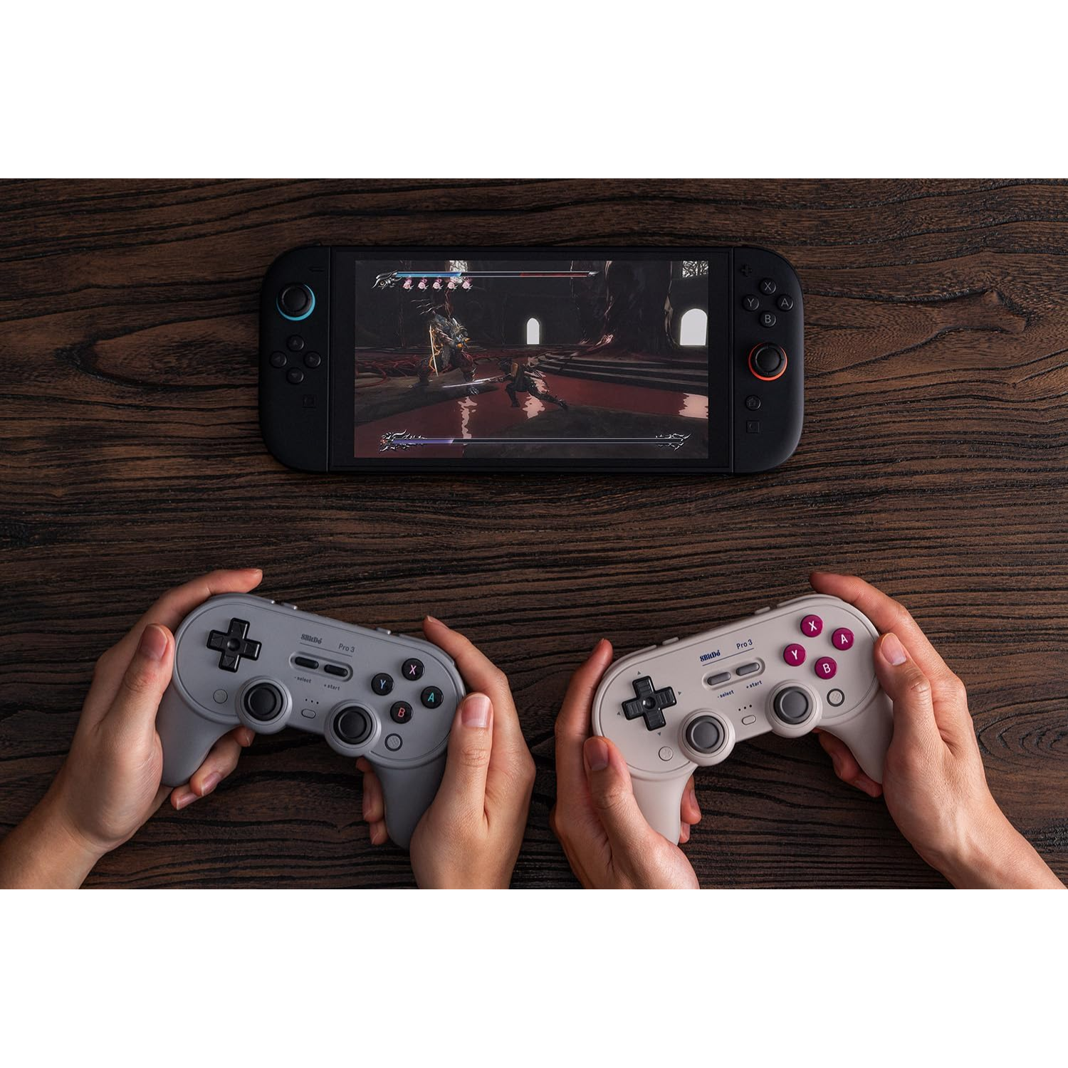 8Bitdo Pro 3 Bluetooth Gamepad for NS1, NS2 & PC (Controller) (7)