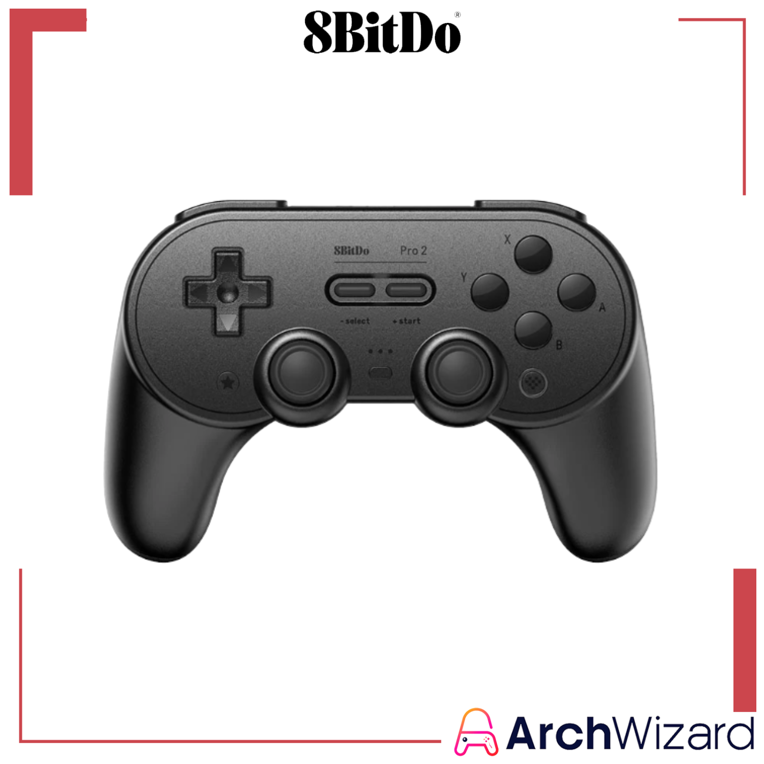 8Bitdo Pro 2 Bluetooth Gamepad Black Cover
