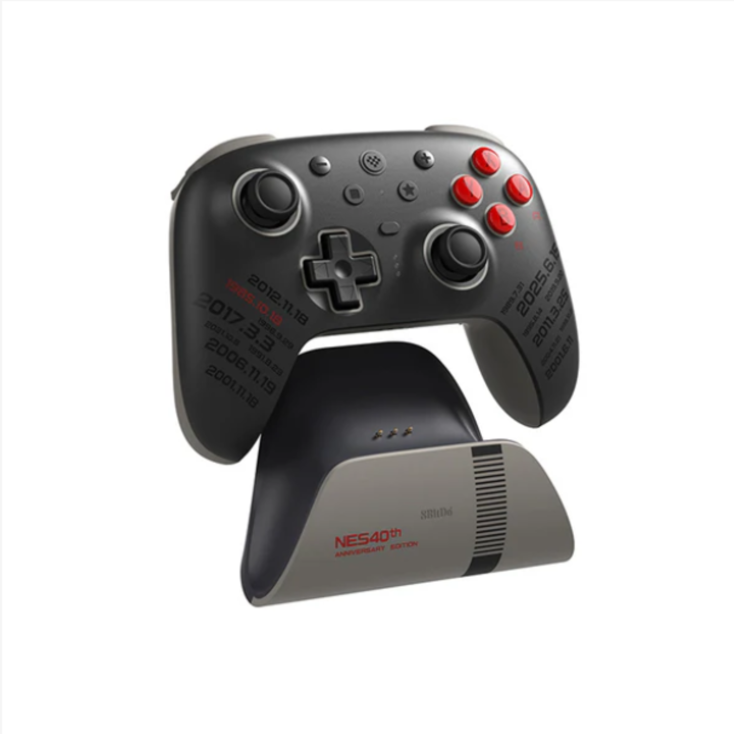 8Bitdo Ultimate 2 Bluetooth Controller NES 40th Limited Edition for NS1, NS2 & PC (Controller) (3)