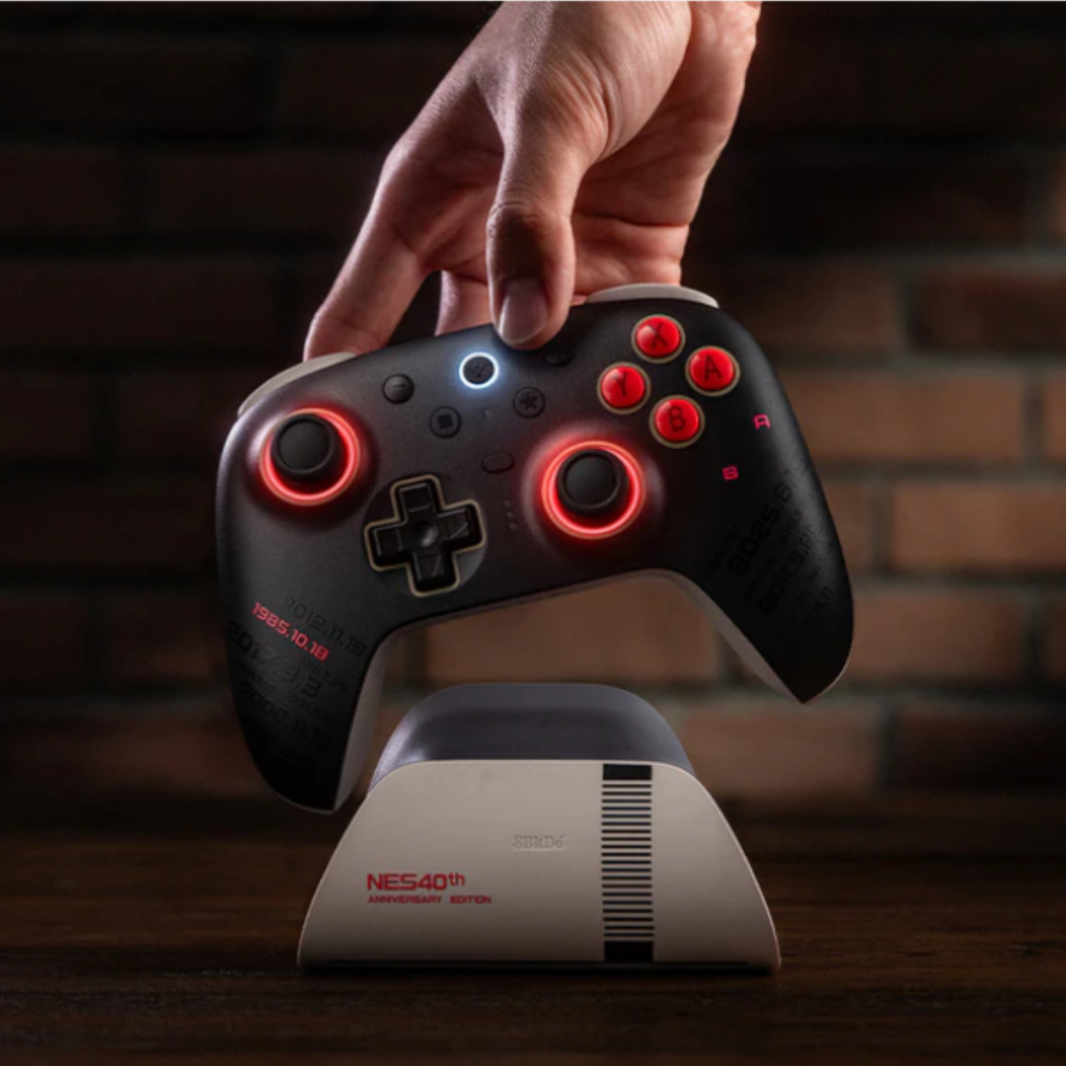 8Bitdo Ultimate 2 Bluetooth Controller NES 40th Limited Edition for NS1, NS2 & PC (Controller) (7)