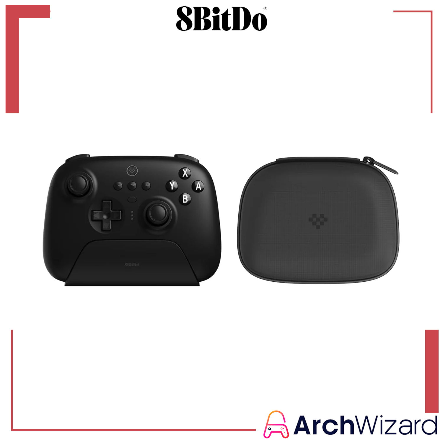8Bitdo Ultimate Bluetooth Controller with Travel Case for NS1, NS2 & PC (Controller) Cover