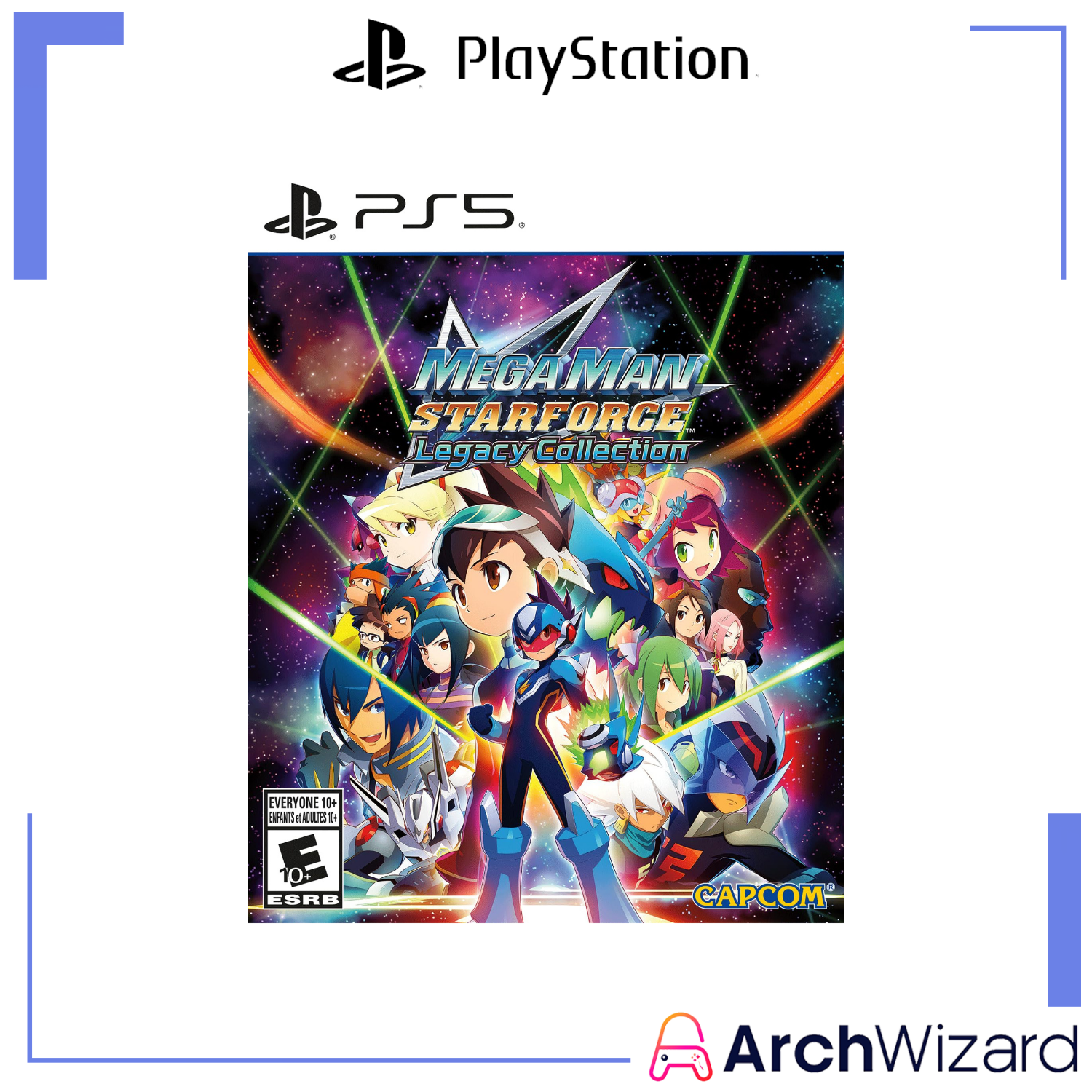 Mega Man Star Force Legacy Collection (PS5 Game) Cover