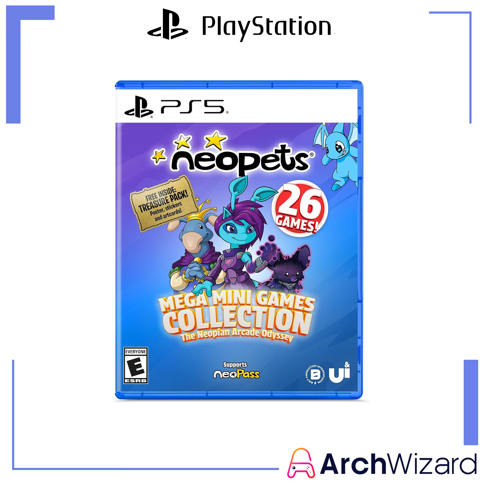 Cover Image_PS5_Neopets Mega Mini Game Col Day 1 Edition_1_Edition2