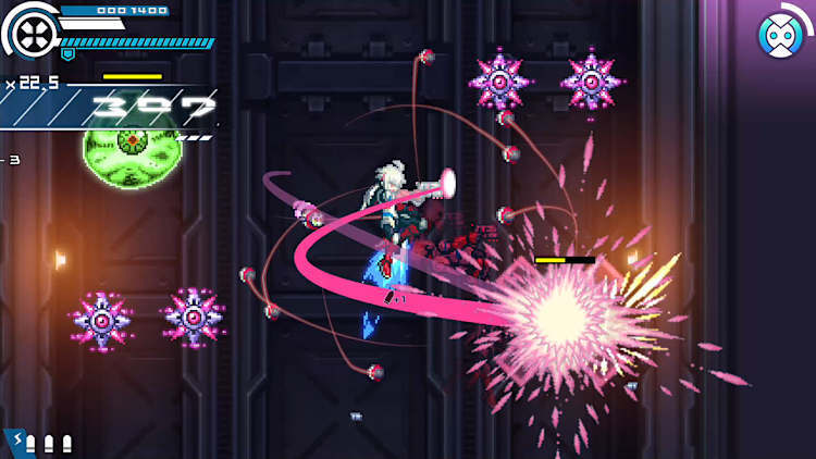 Nintendo Switch-Gunvolt Chronicles Luminous Avenger IX 1+2-gameplay 5