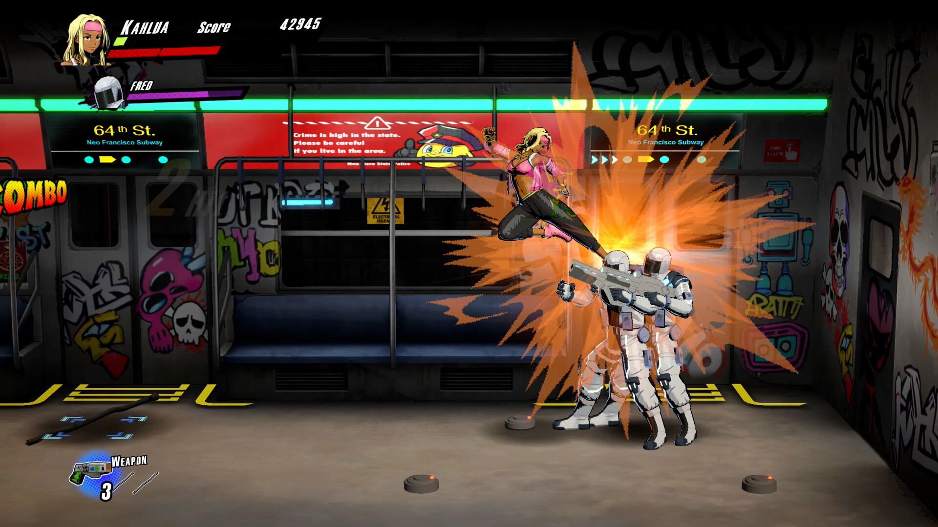 PlayStation 5-Rushing Beat X Return Of Brawl Standard Edition-gameplay 8